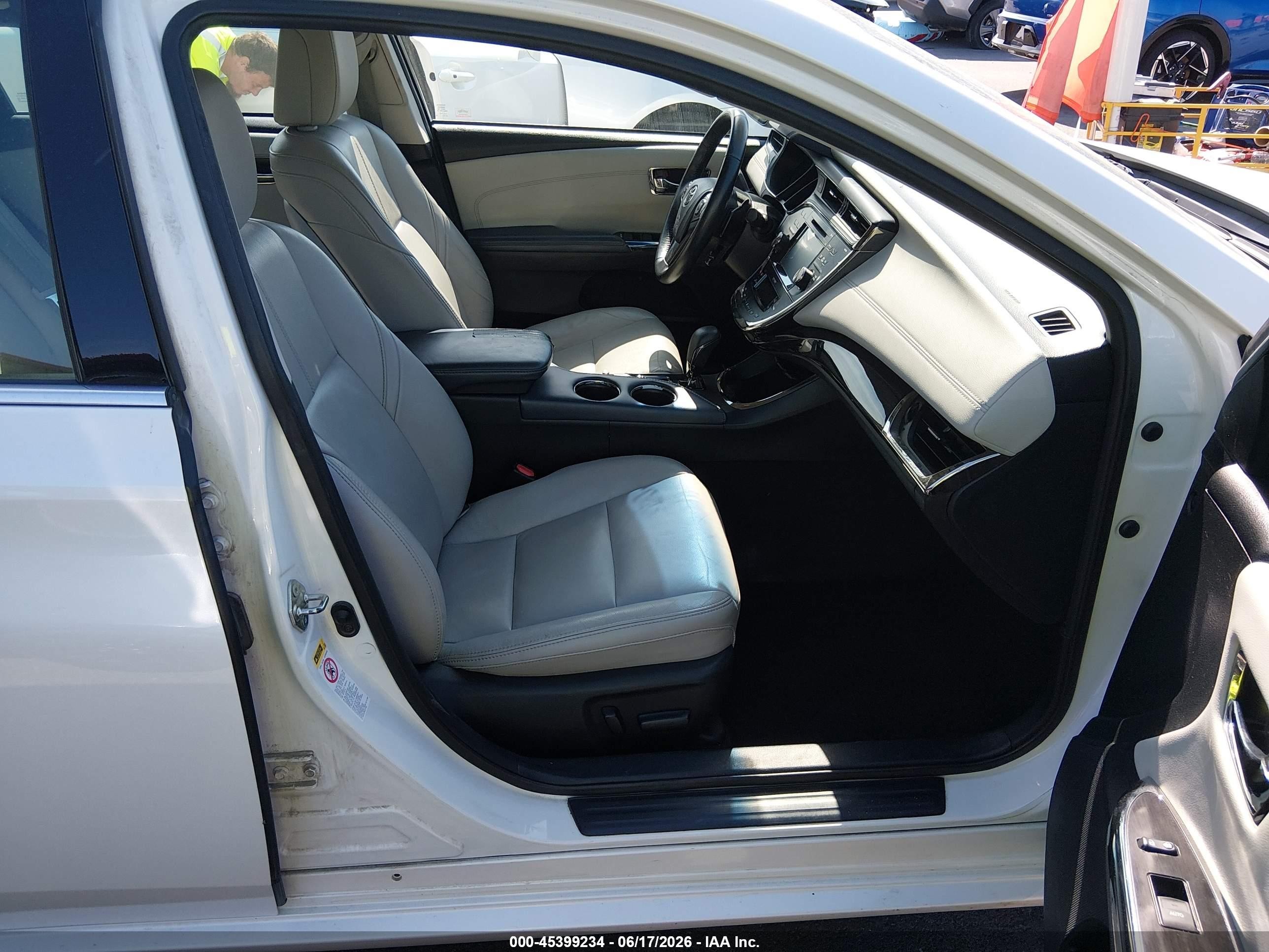 2015 Toyota Avalon Xle Premium White vin: 4T1BK1EB5FU146829