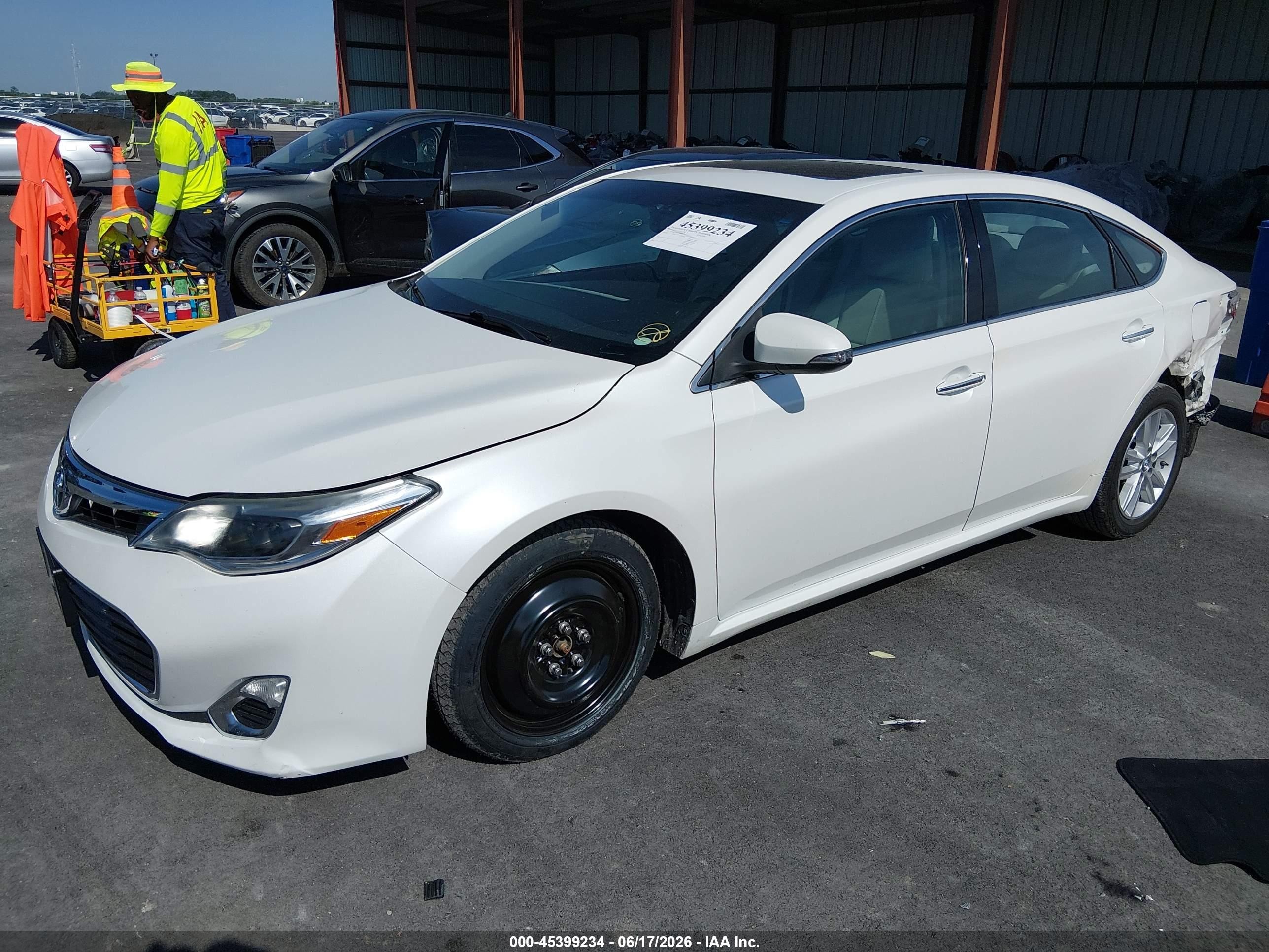 2015 Toyota Avalon Xle Premium White vin: 4T1BK1EB5FU146829