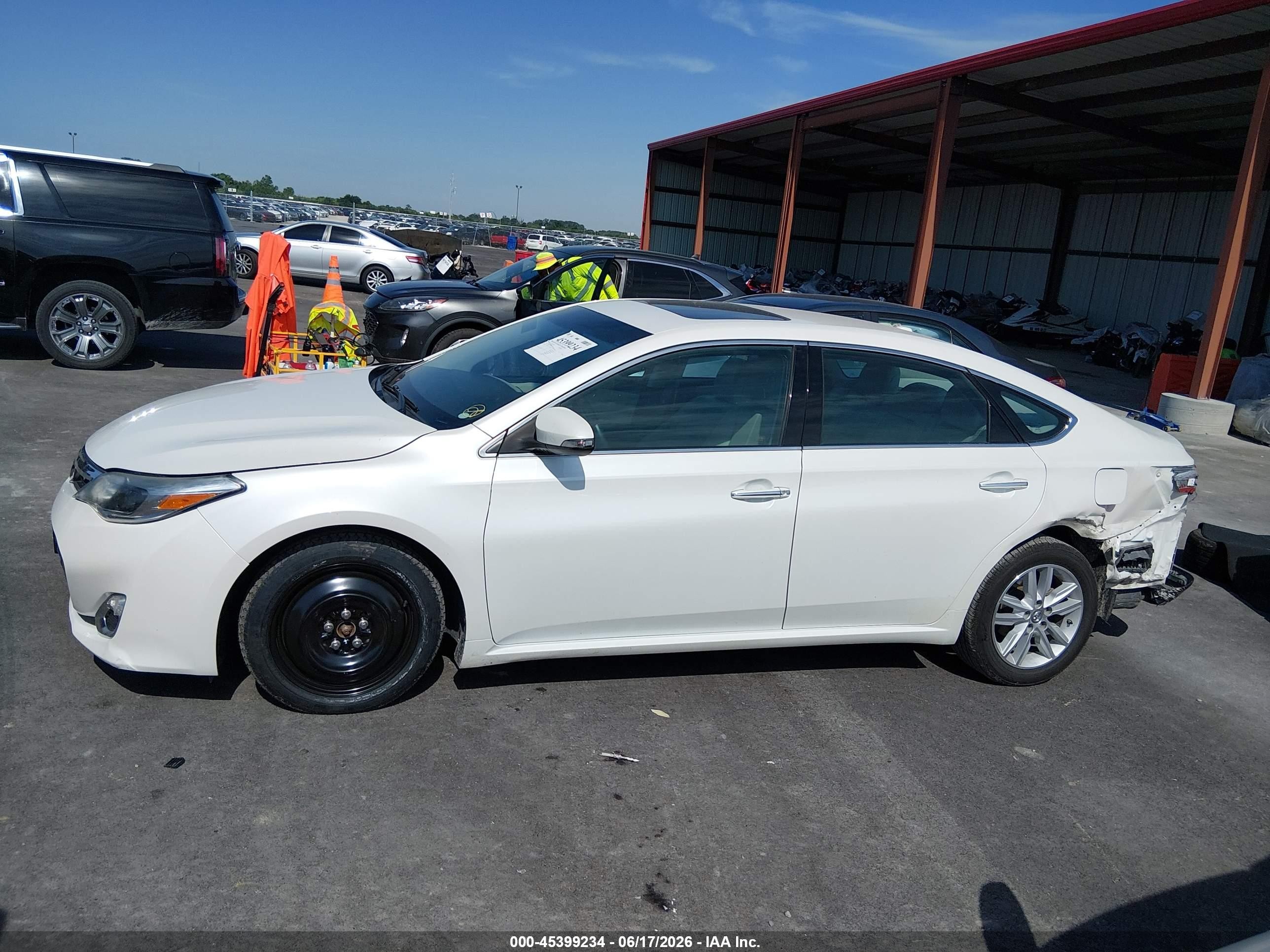 2015 Toyota Avalon Xle Premium White vin: 4T1BK1EB5FU146829