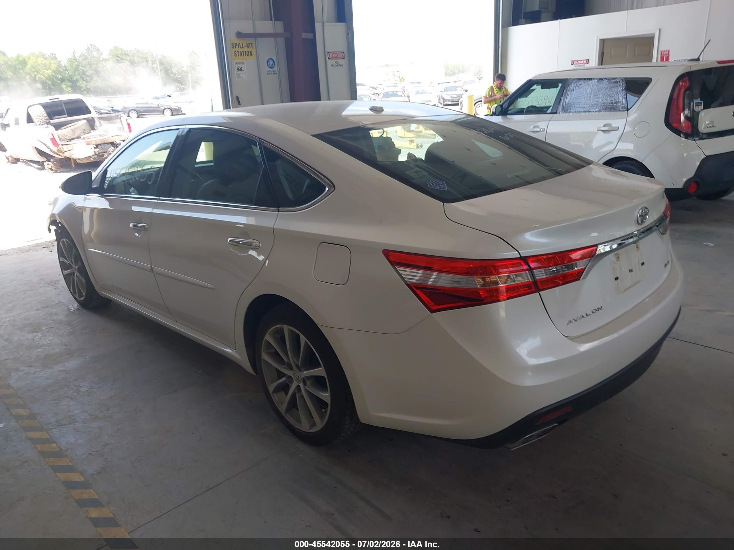 2015 Toyota Avalon Xle Touring White vin: 4T1BK1EB5FU147219