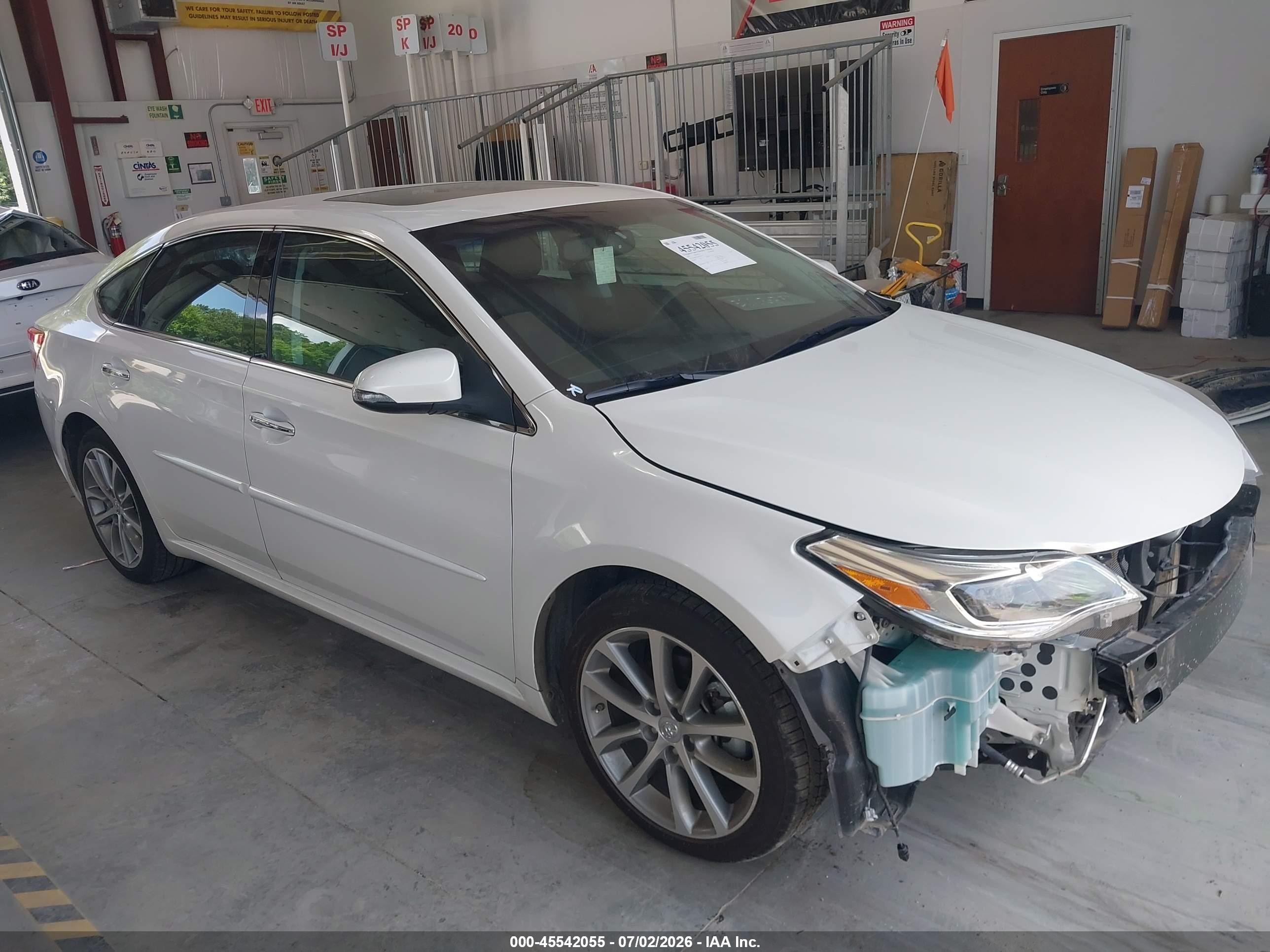 2015 Toyota Avalon Xle Touring Белый vin: 4T1BK1EB5FU147219