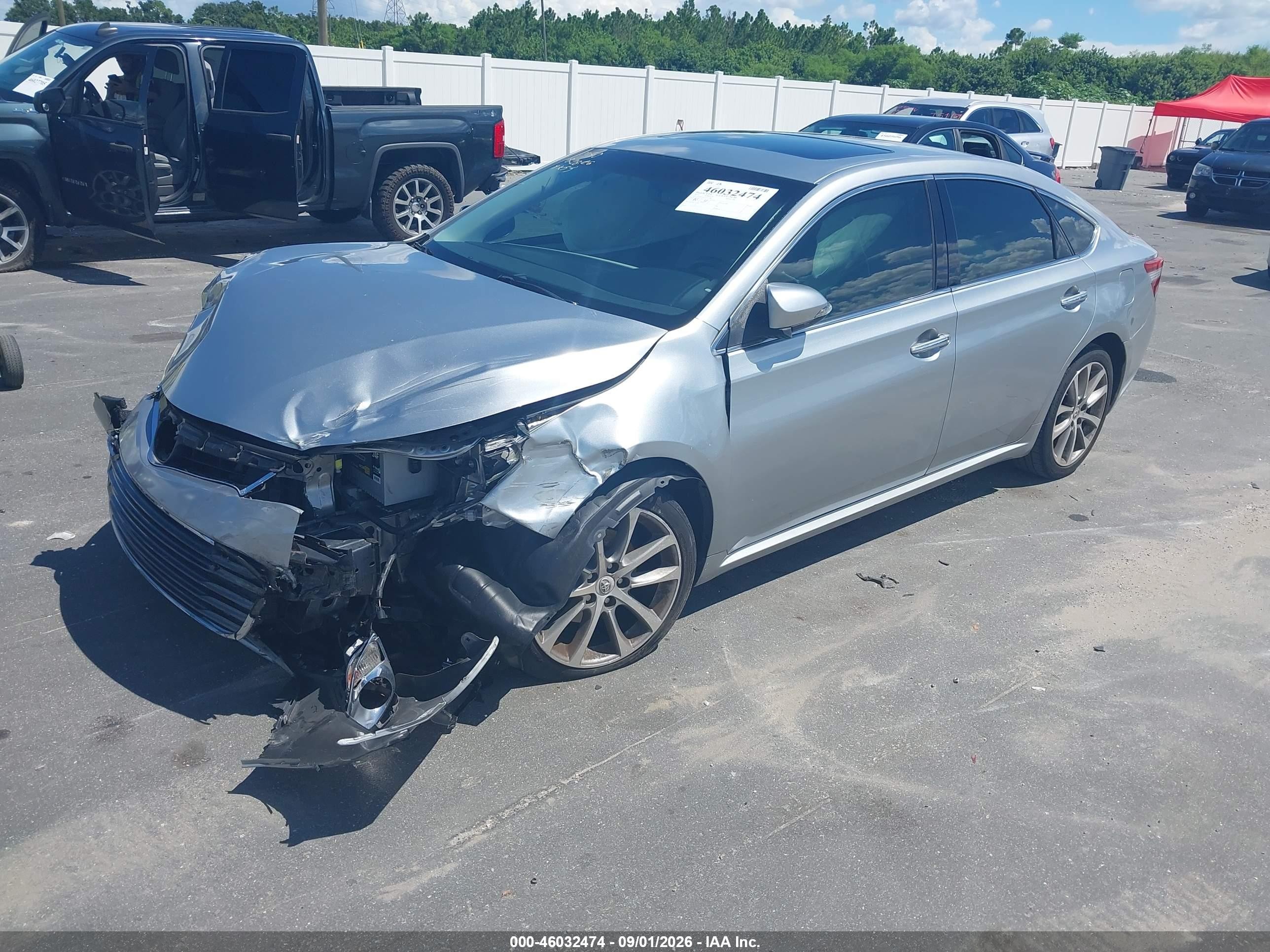 2015 Toyota Avalon Xle Touring Silver vin: 4T1BK1EB5FU153280