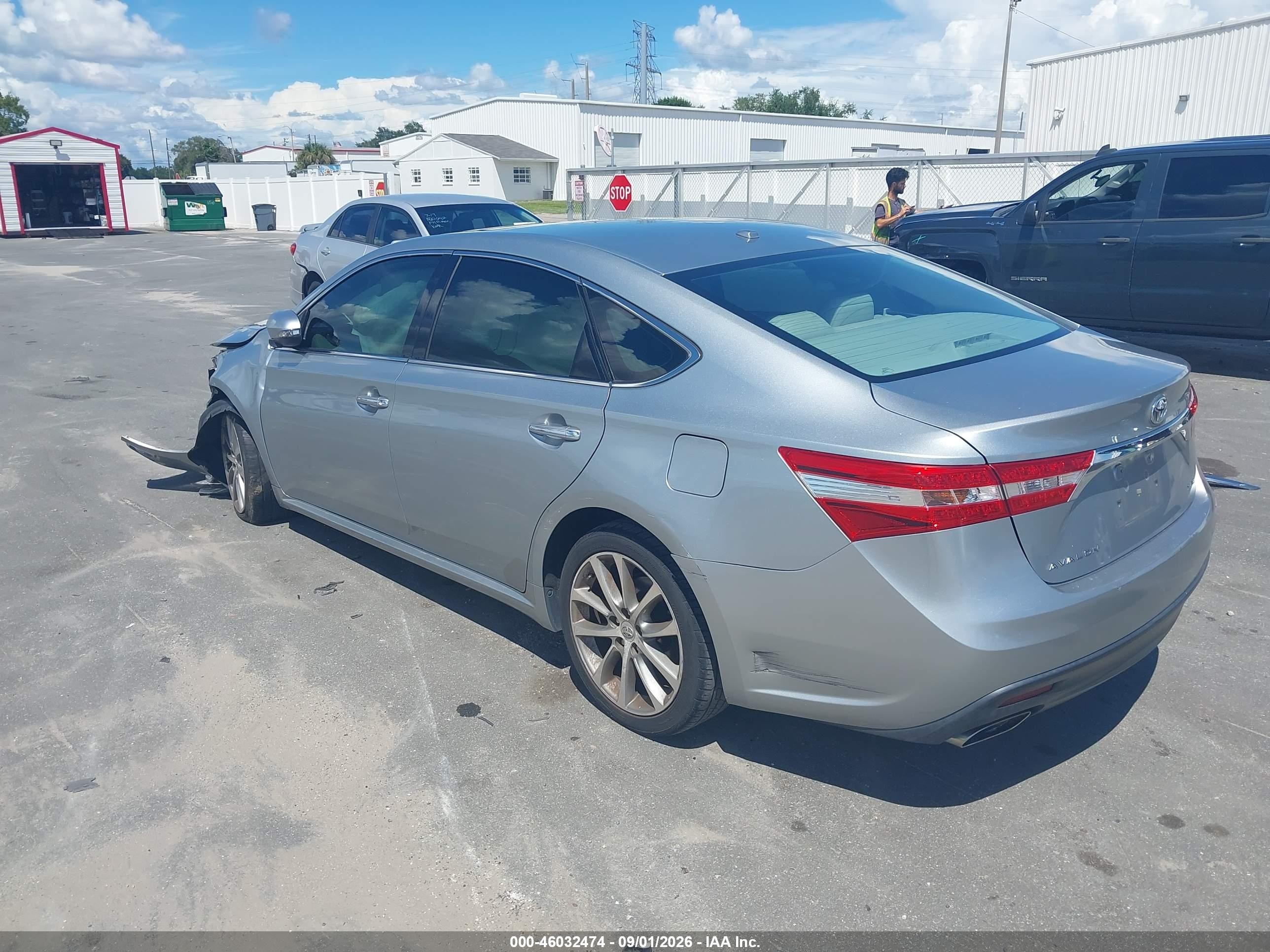 2015 Toyota Avalon Xle Touring Silver vin: 4T1BK1EB5FU153280