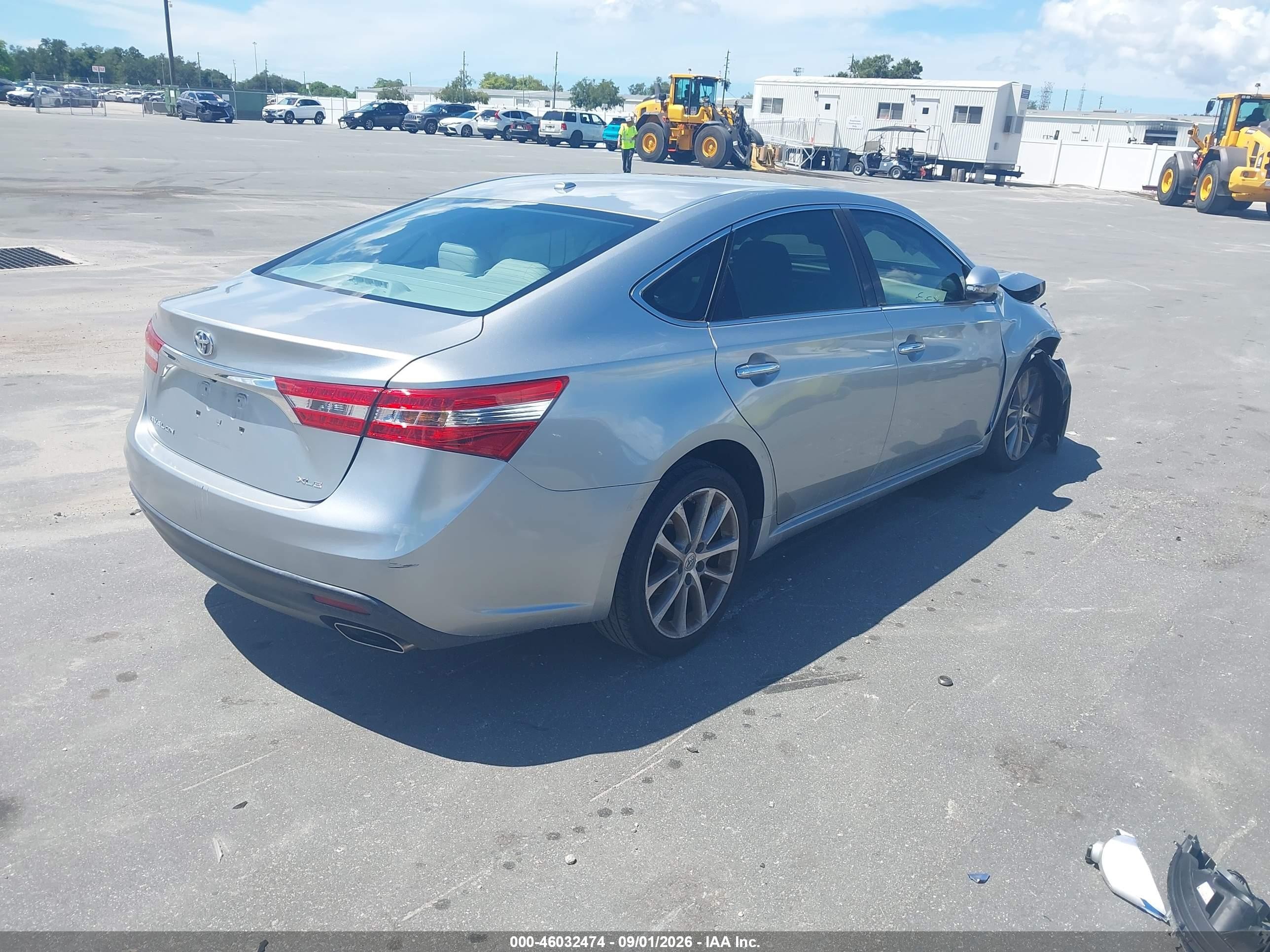 2015 Toyota Avalon Xle Touring Silver vin: 4T1BK1EB5FU153280