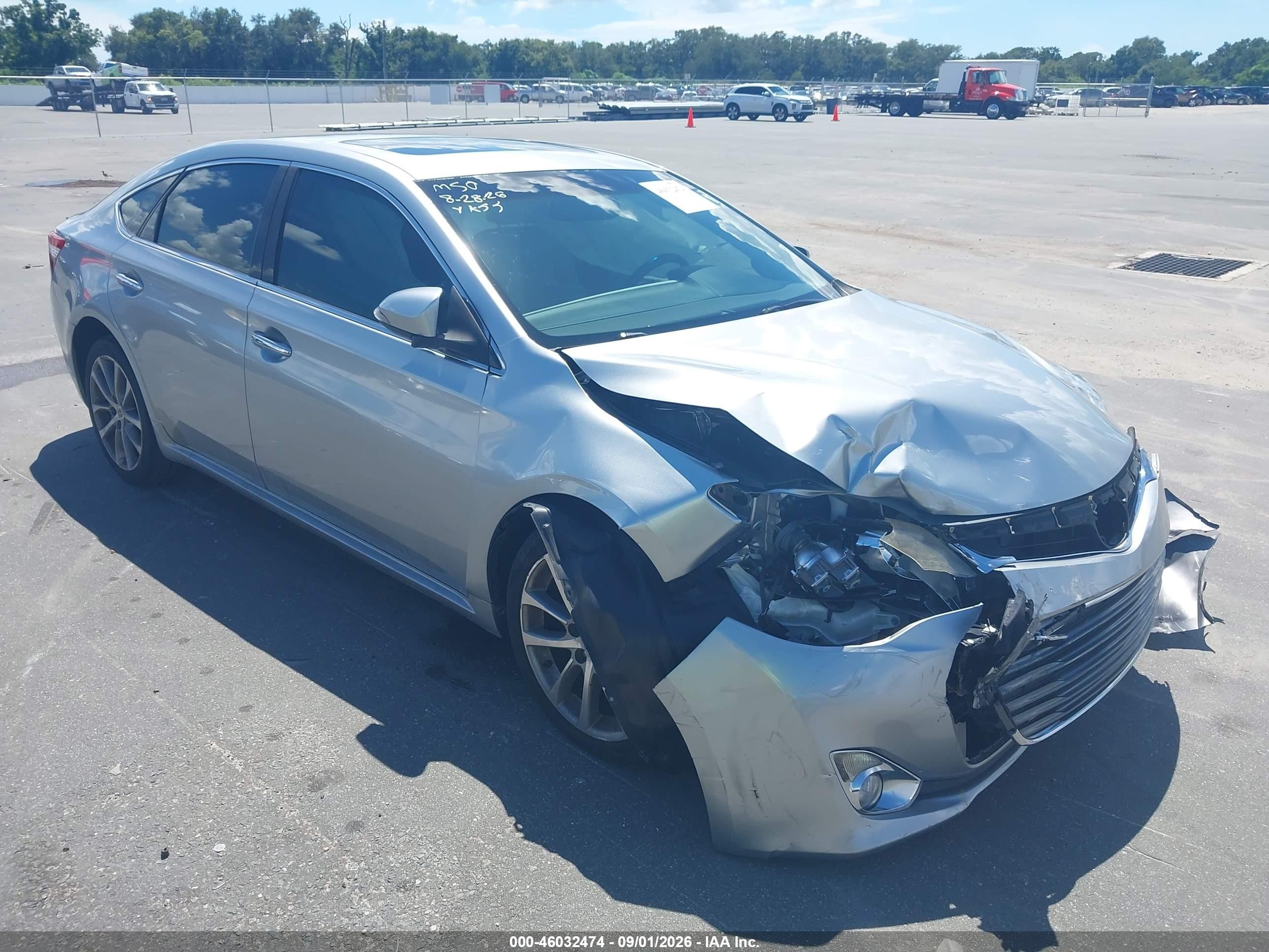 2015 Toyota Avalon Xle Touring Silver vin: 4T1BK1EB5FU153280