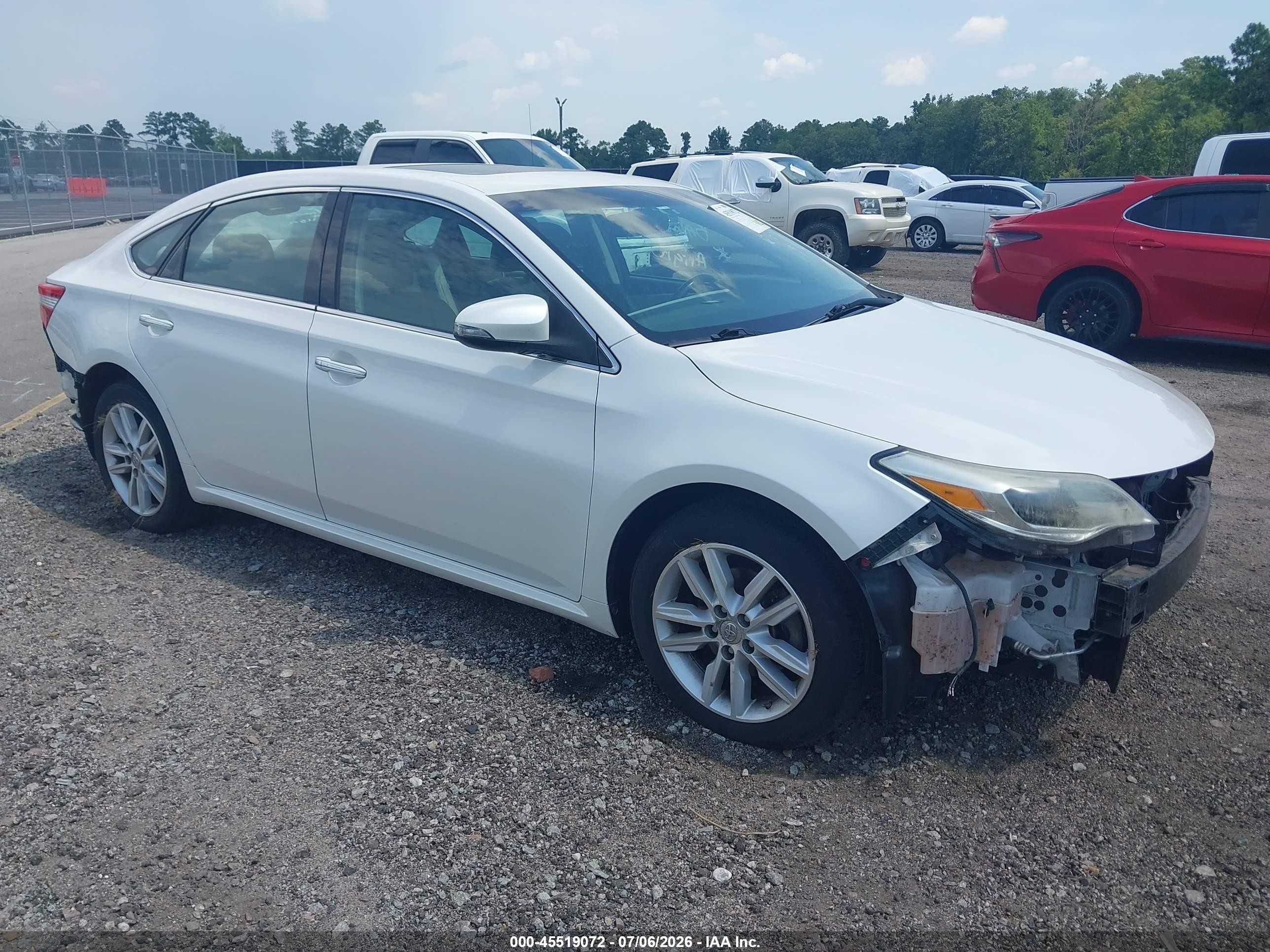 2015 Toyota Avalon Xle Premium White vin: 4T1BK1EB5FU158821