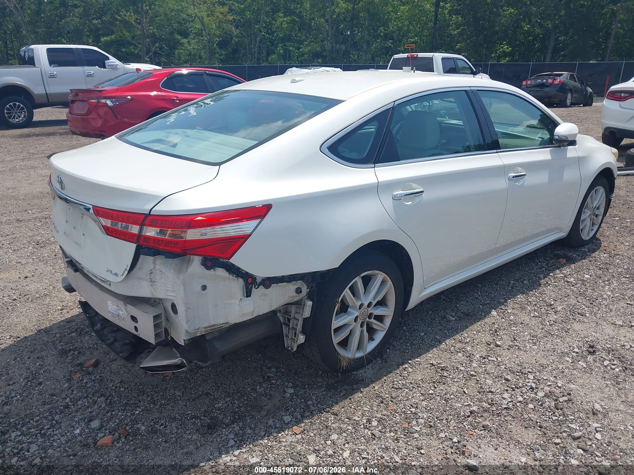 2015 Toyota Avalon Xle Premium White vin: 4T1BK1EB5FU158821