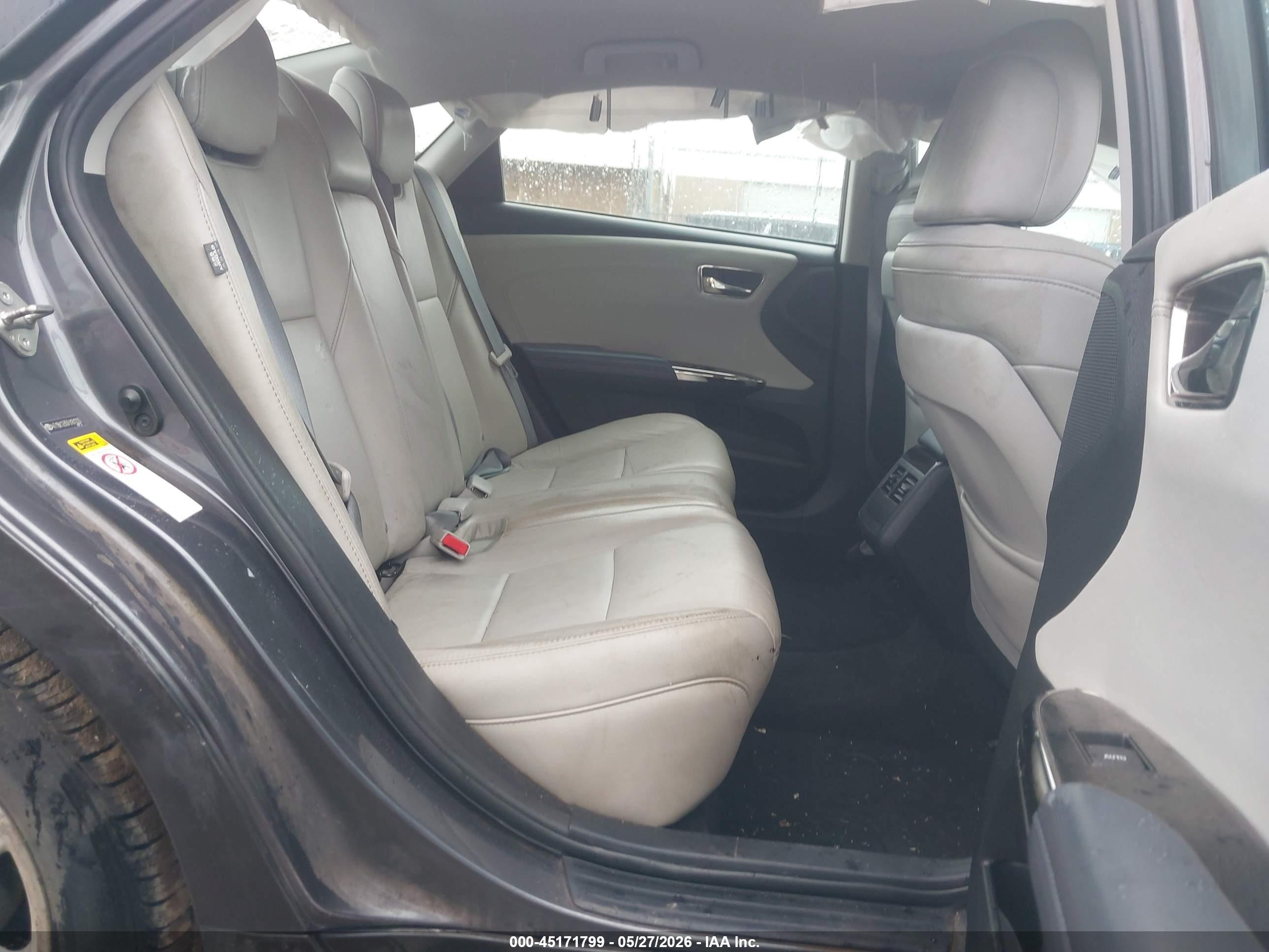 2015 Toyota Avalon Xle Black vin: 4T1BK1EB5FU161220