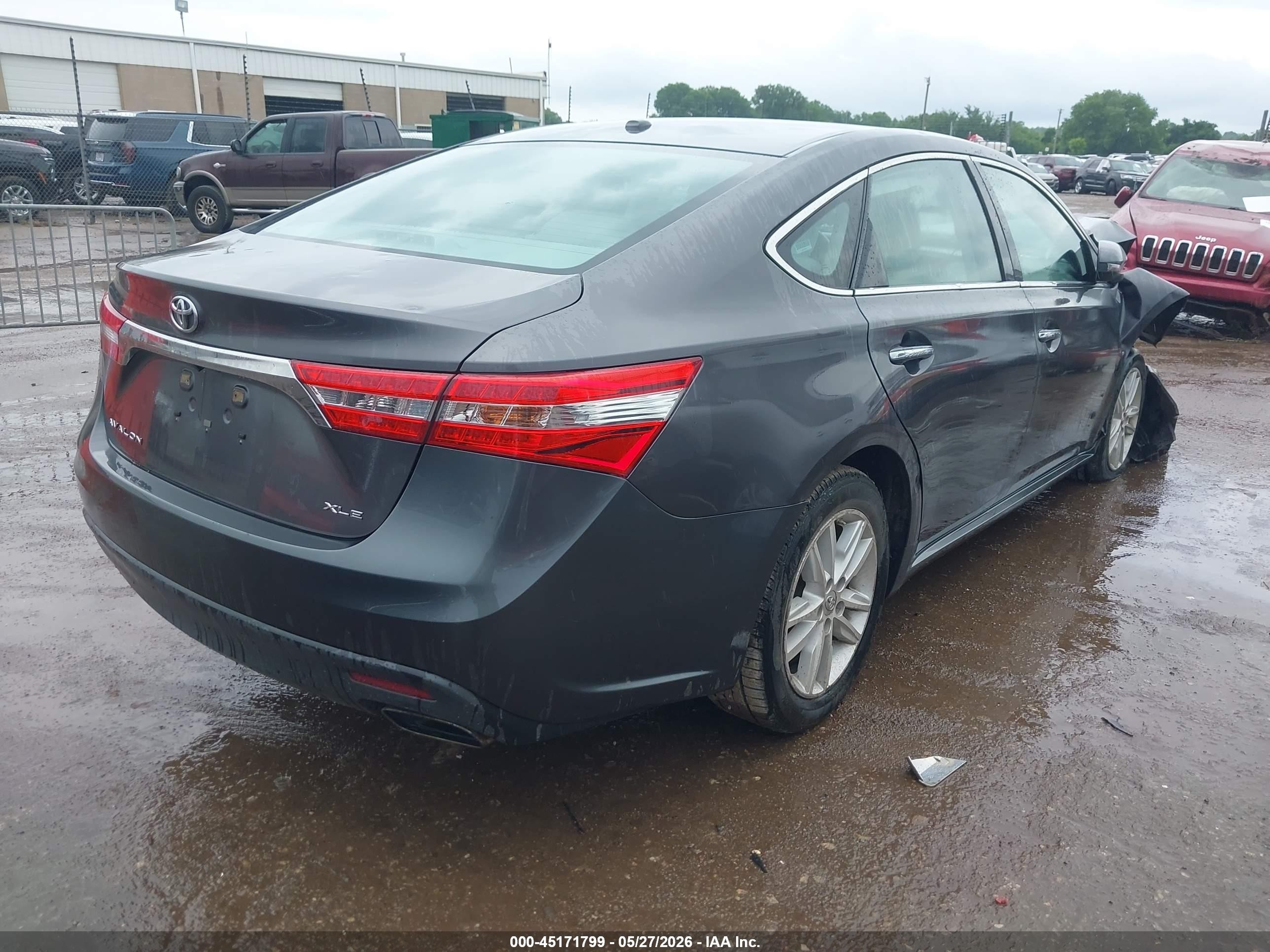 2015 Toyota Avalon Xle Black vin: 4T1BK1EB5FU161220