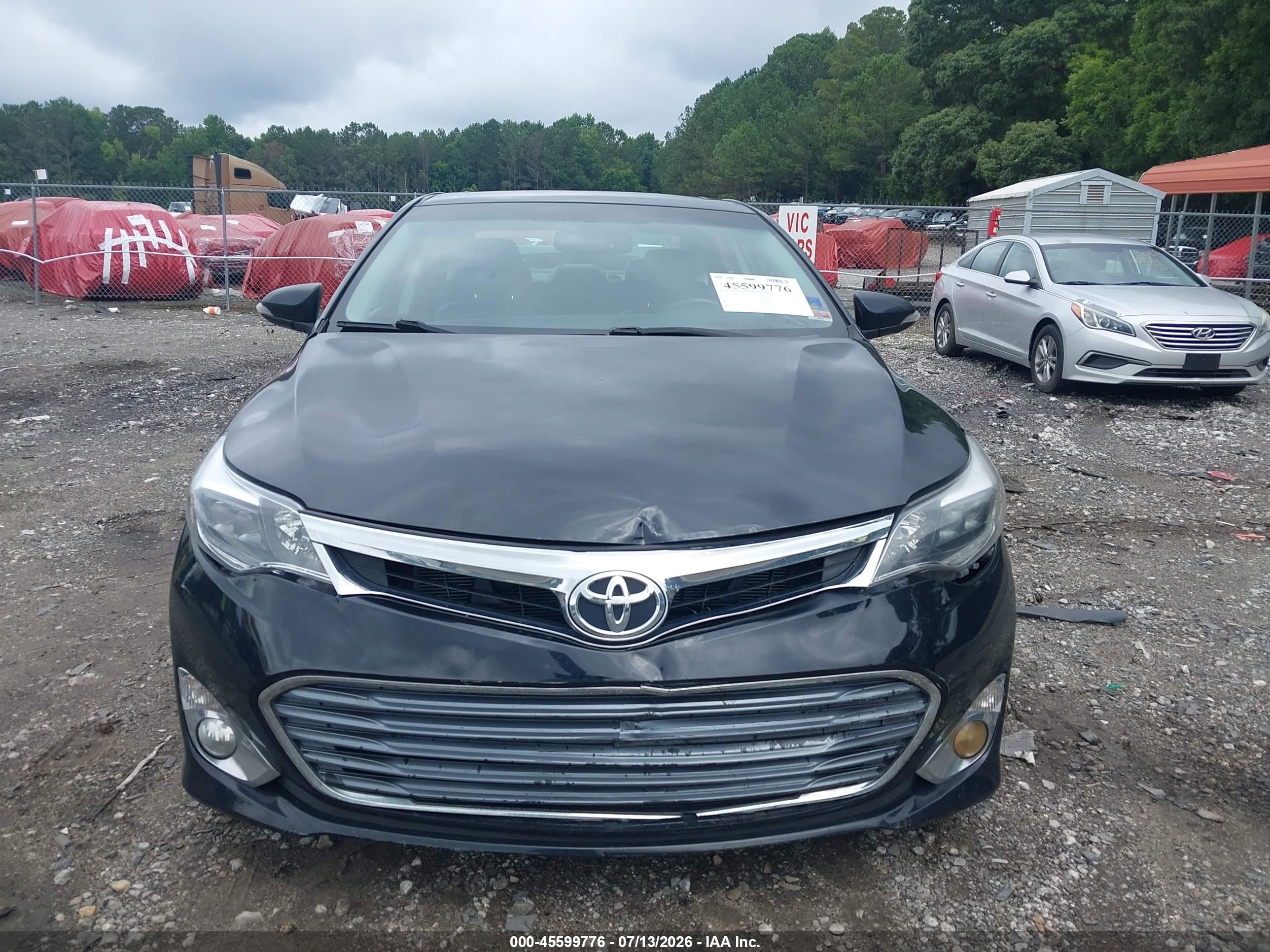 2015 Toyota Avalon Limited Black vin: 4T1BK1EB5FU167728