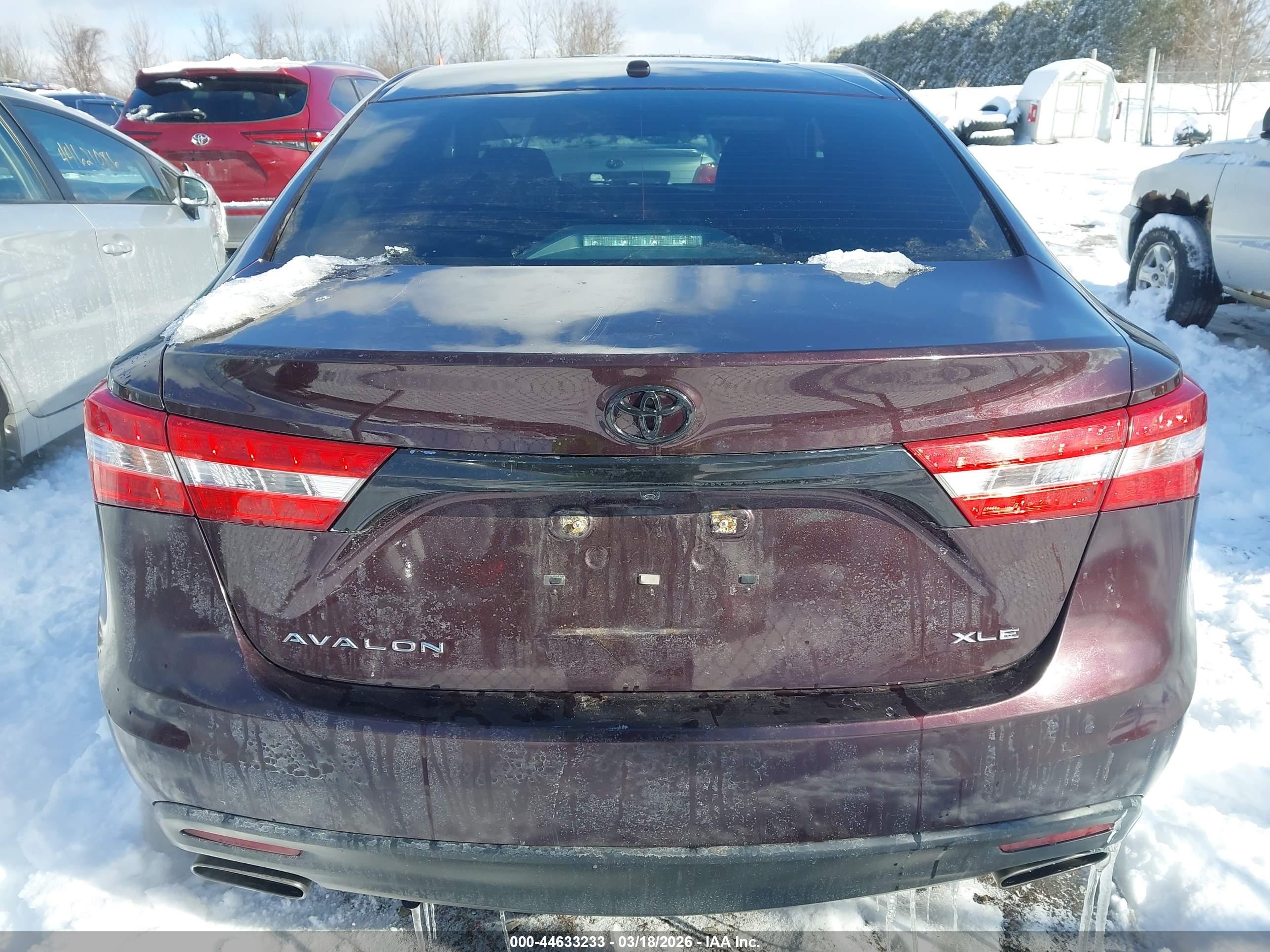 2015 Toyota Avalon Xle Purple vin: 4T1BK1EB5FU172265