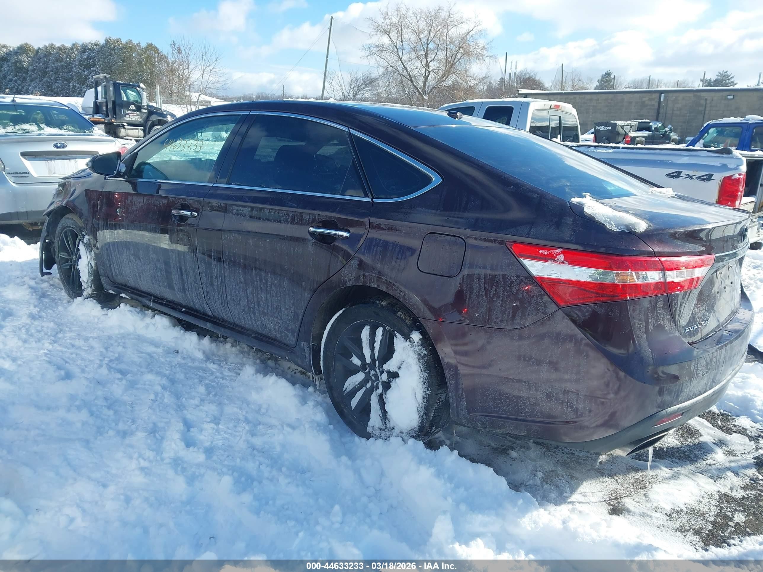 2015 Toyota Avalon Xle Purple vin: 4T1BK1EB5FU172265