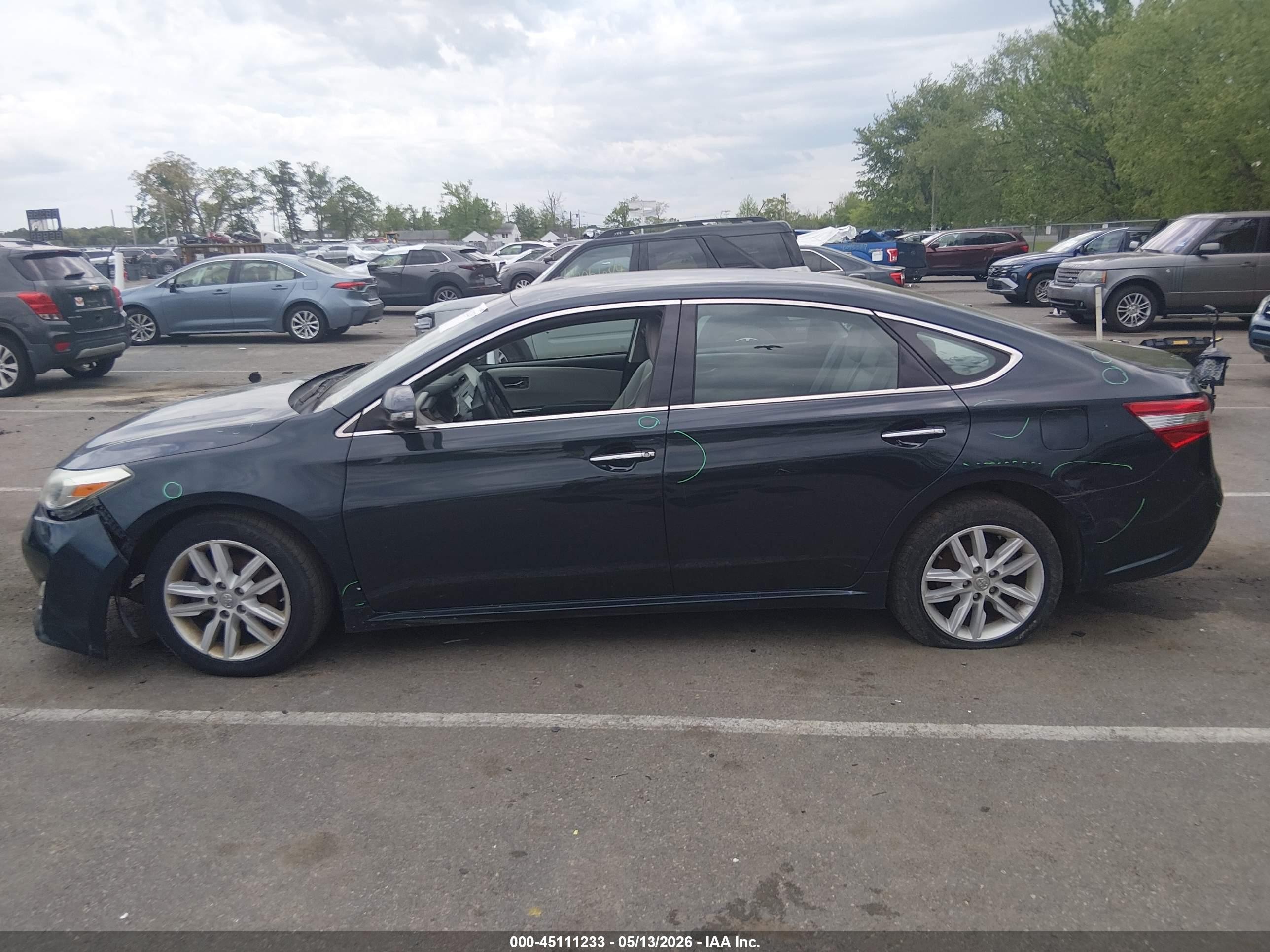 2015 Toyota Avalon Xle Black vin: 4T1BK1EB5FU189177