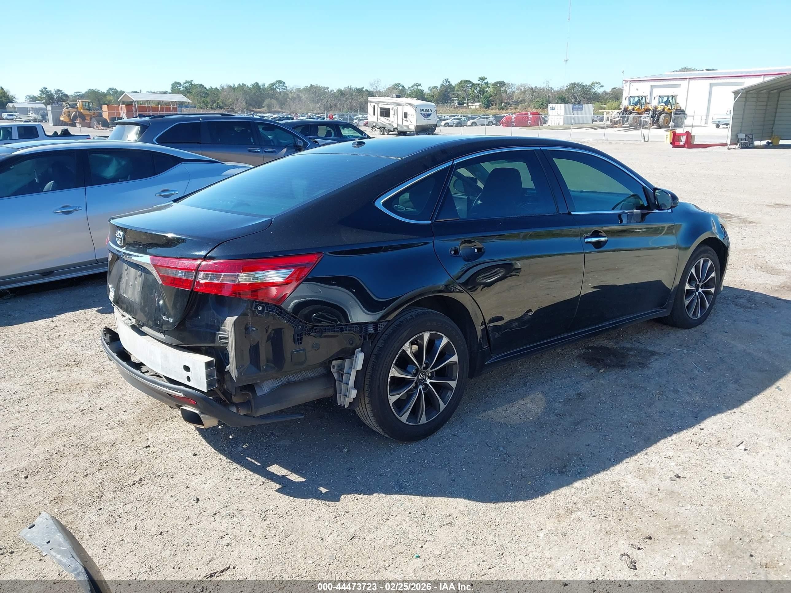 2016 Toyota Avalon Xle Черный vin: 4T1BK1EB5GU224172