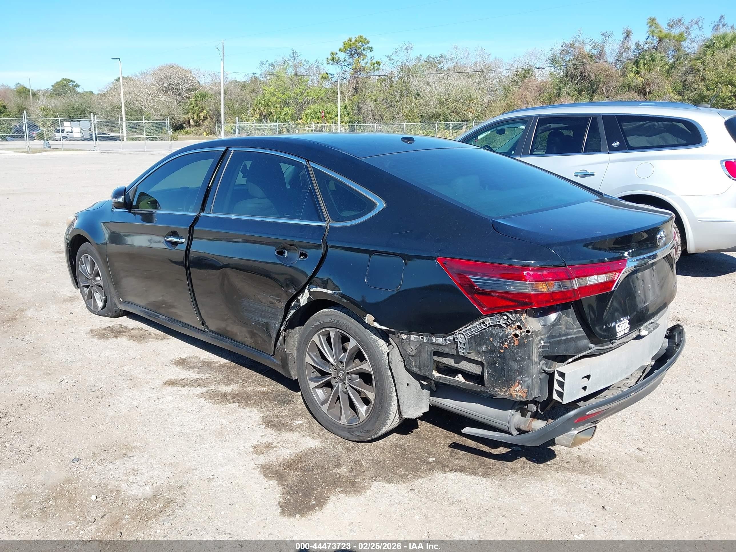 2016 Toyota Avalon Xle Черный vin: 4T1BK1EB5GU224172