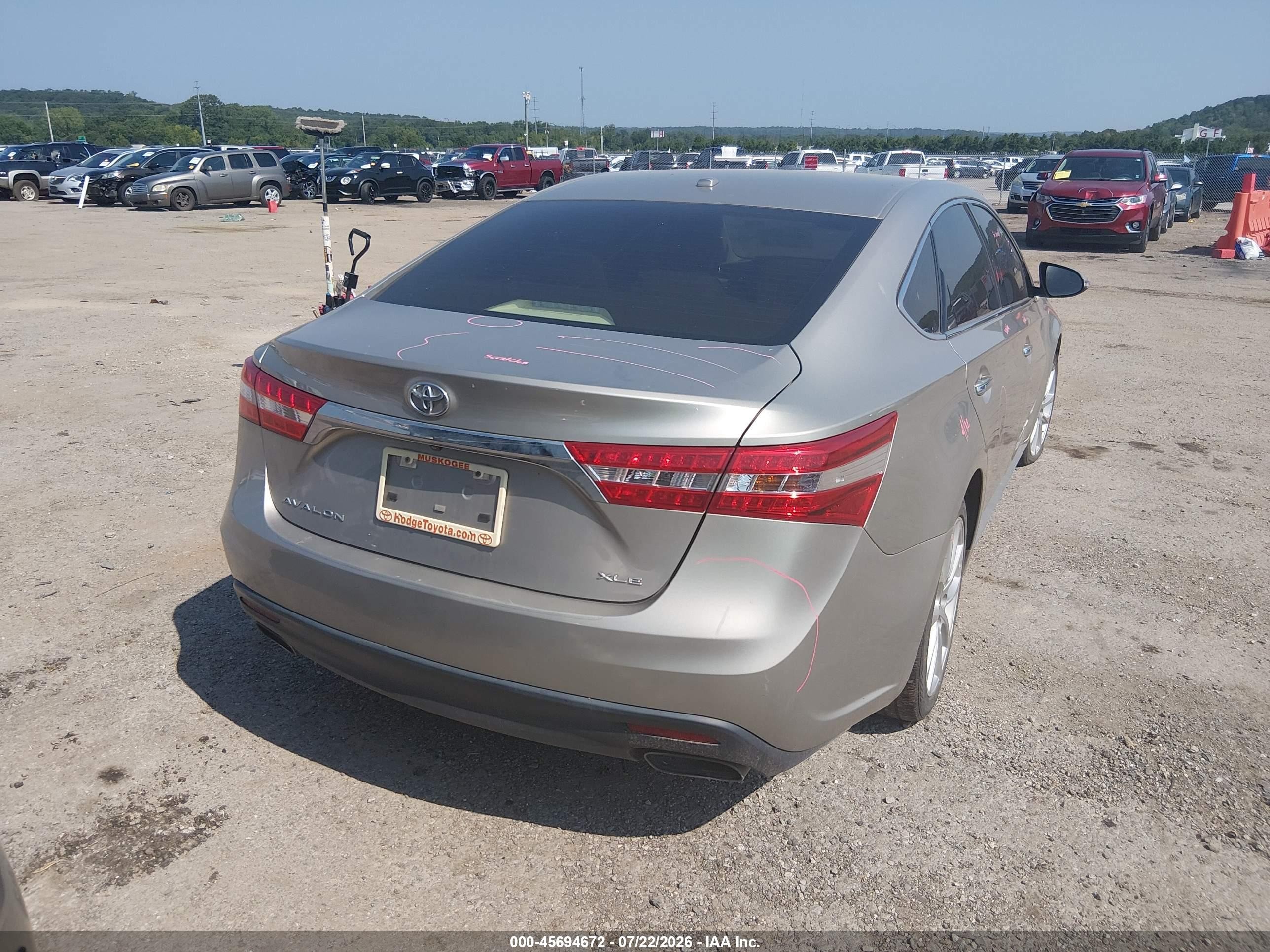 2013 Toyota Avalon   Silver vin: 4T1BK1EB6DU008519