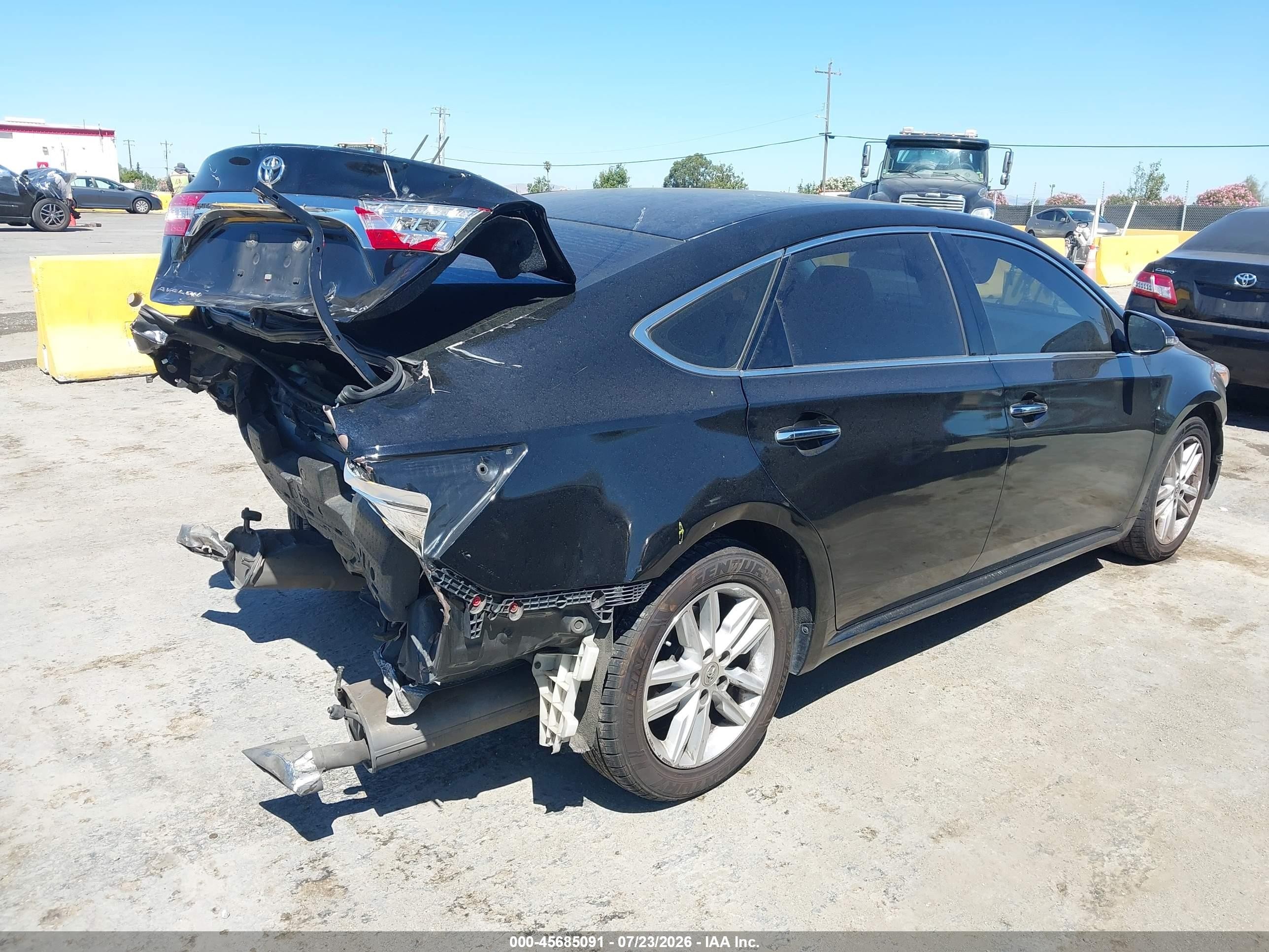 2013 Toyota Avalon Xle Черный vin: 4T1BK1EB6DU012991