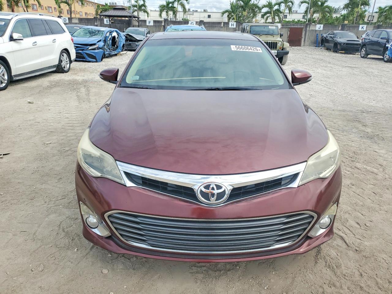 2013 Toyota Avalon Xle Touring Красный vin: 4T1BK1EB6DU022291