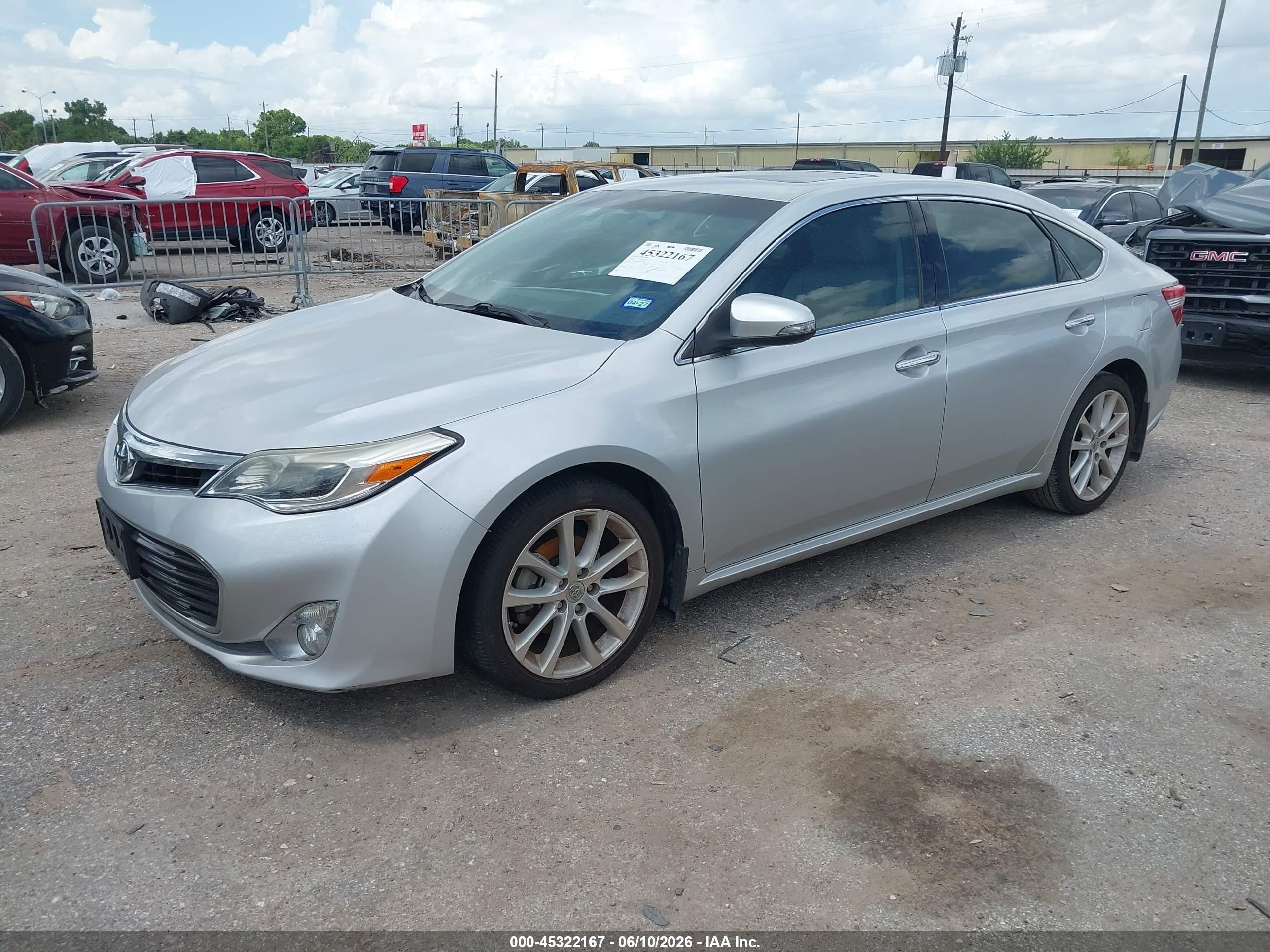 2013 Toyota Avalon Xle Touring Silver vin: 4T1BK1EB6DU032805