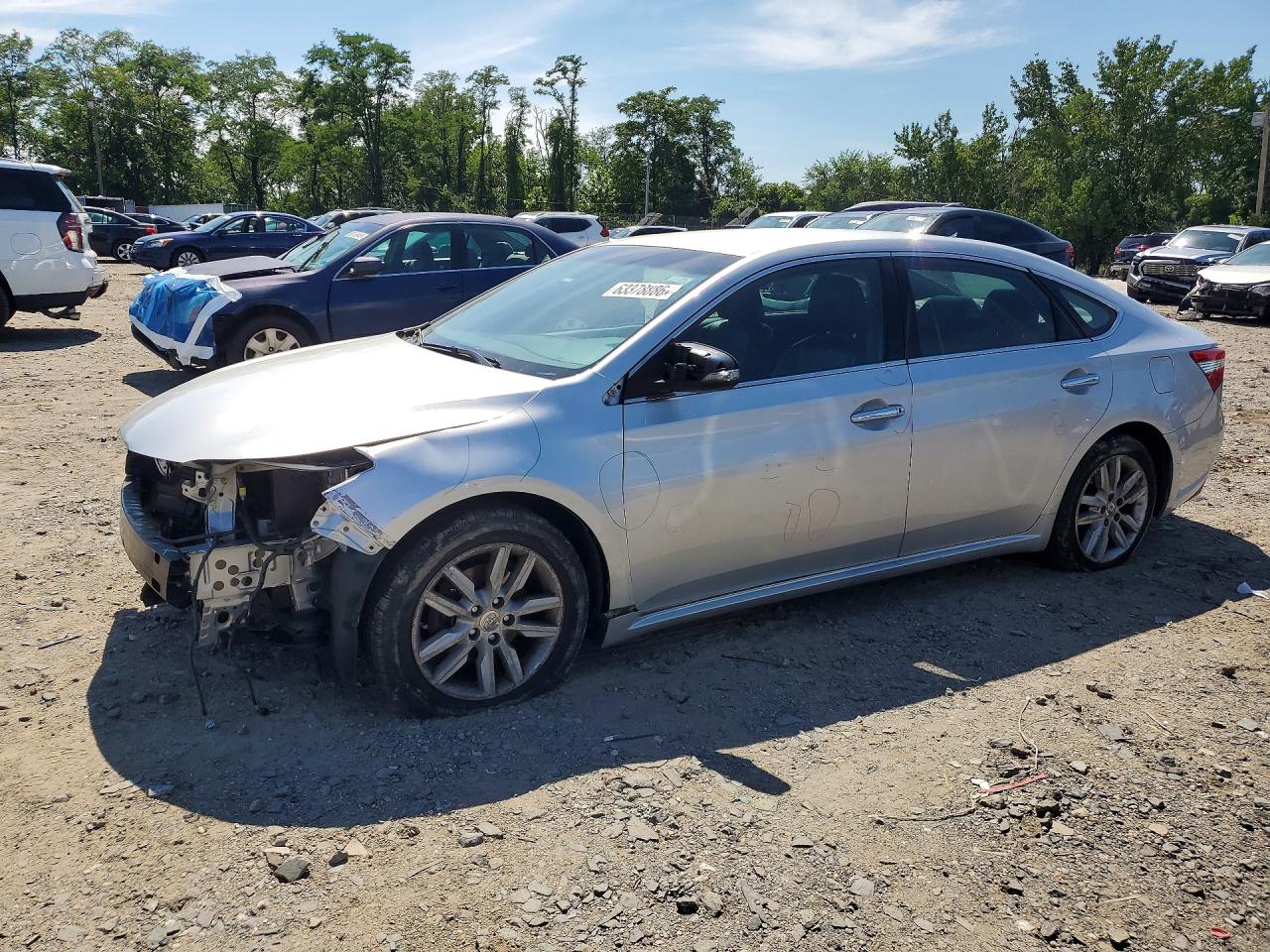 2013 Toyota Avalon Xle Silver vin: 4T1BK1EB6DU041097