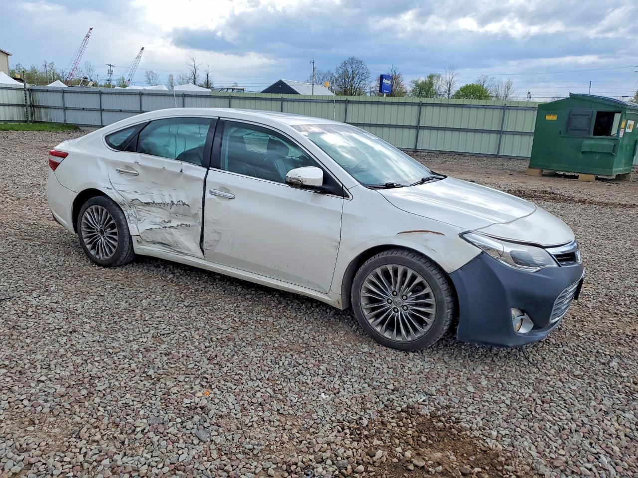 2013 Toyota Avalon White vin: 4T1BK1EB6DU048356