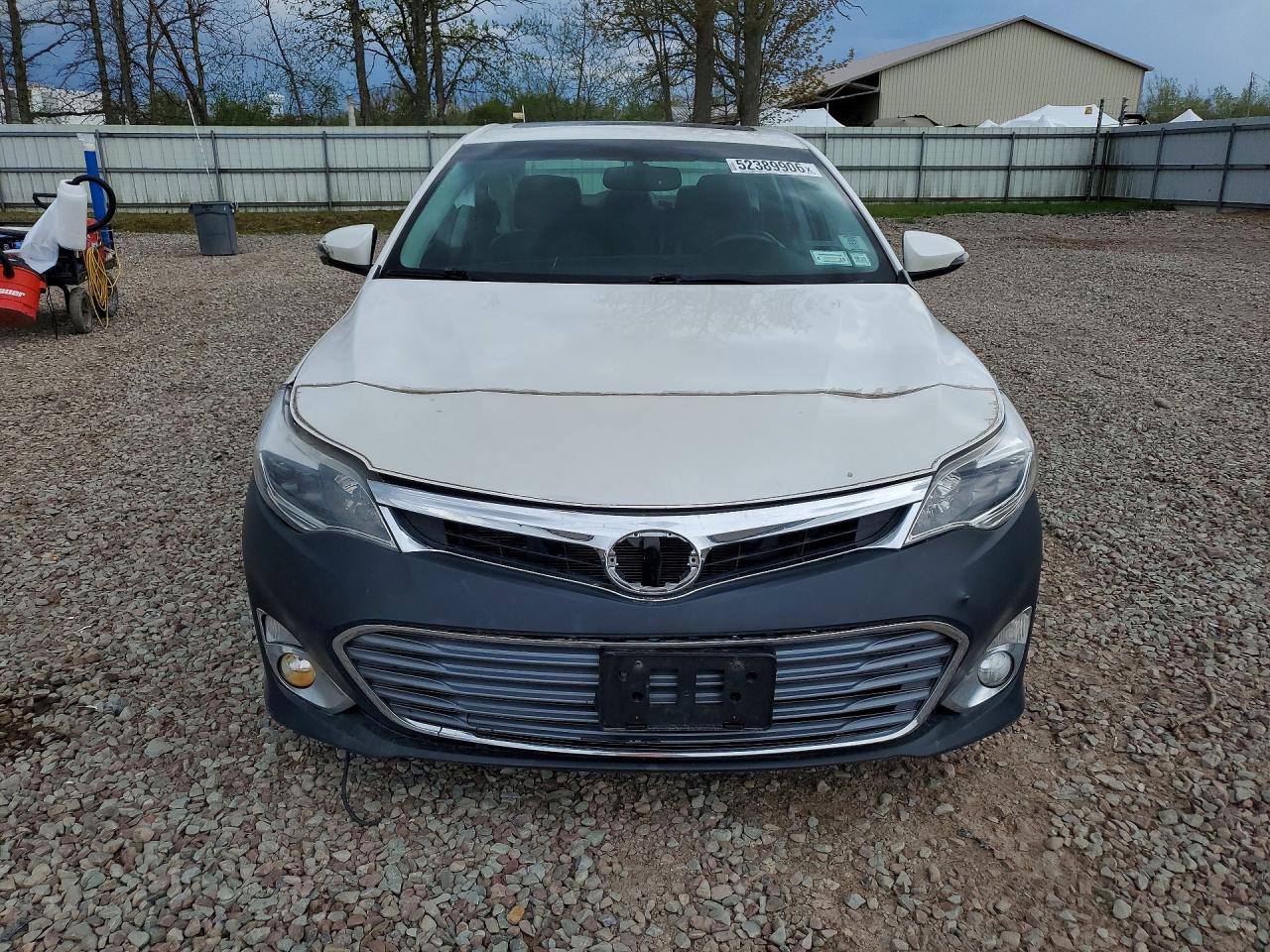 2013 Toyota Avalon White vin: 4T1BK1EB6DU048356