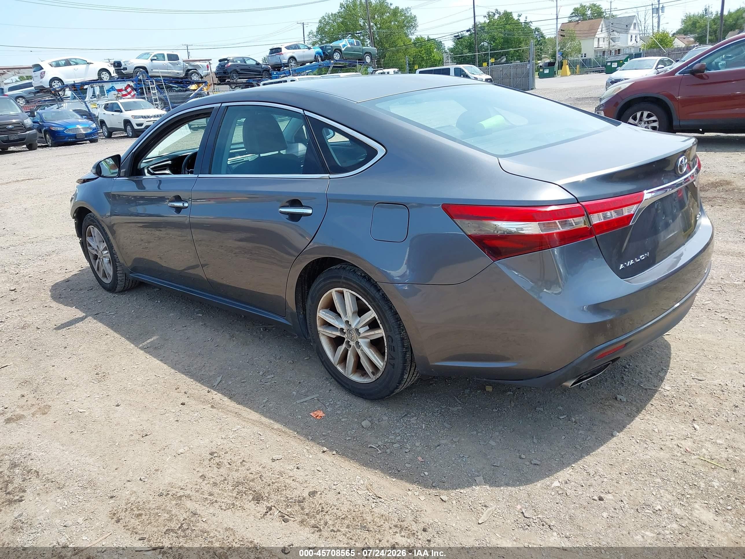 2013 Toyota Avalon Xle Gray vin: 4T1BK1EB6DU048373