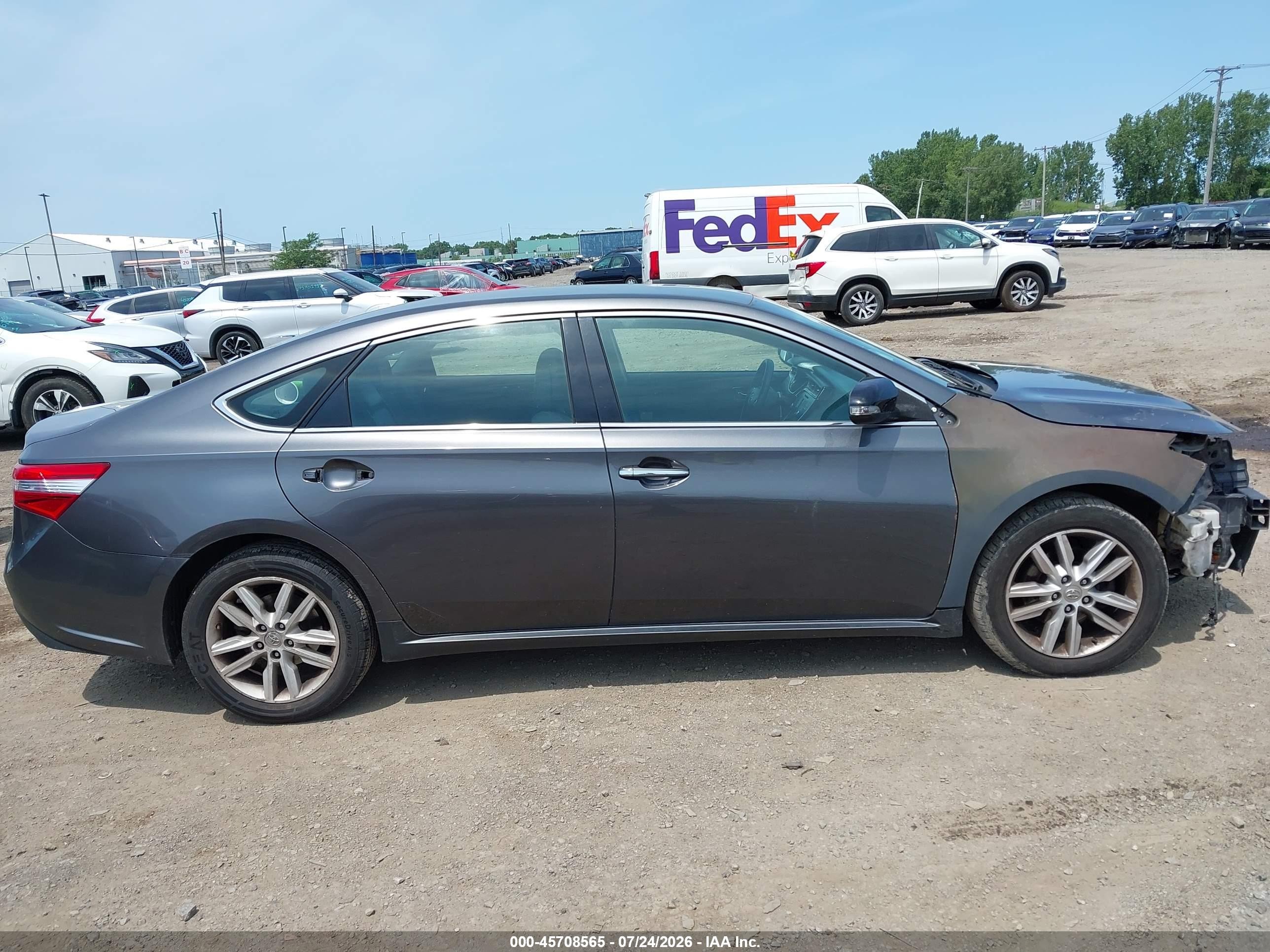 2013 Toyota Avalon Xle Gray vin: 4T1BK1EB6DU048373