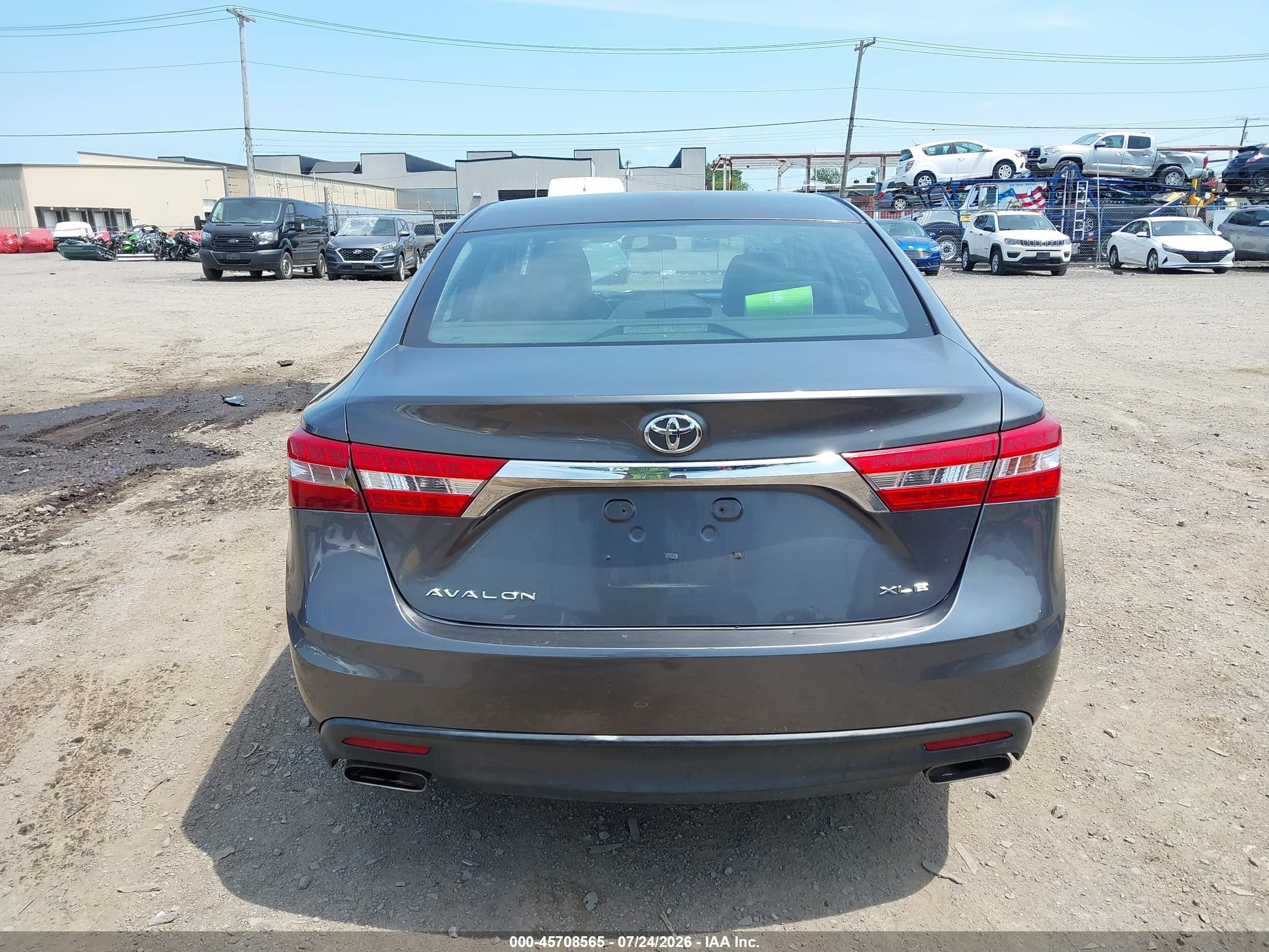 2013 Toyota Avalon Xle Gray vin: 4T1BK1EB6DU048373