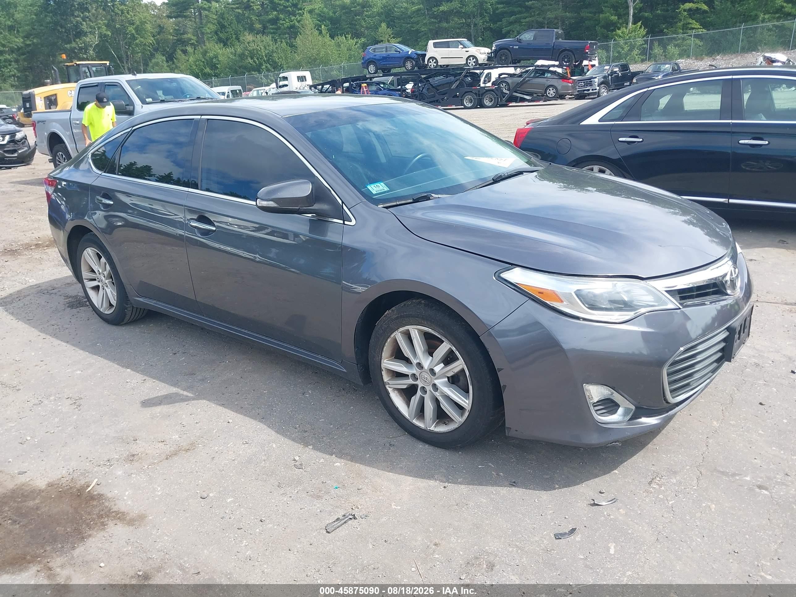 2013 Toyota Avalon Xle Gray vin: 4T1BK1EB6DU048731
