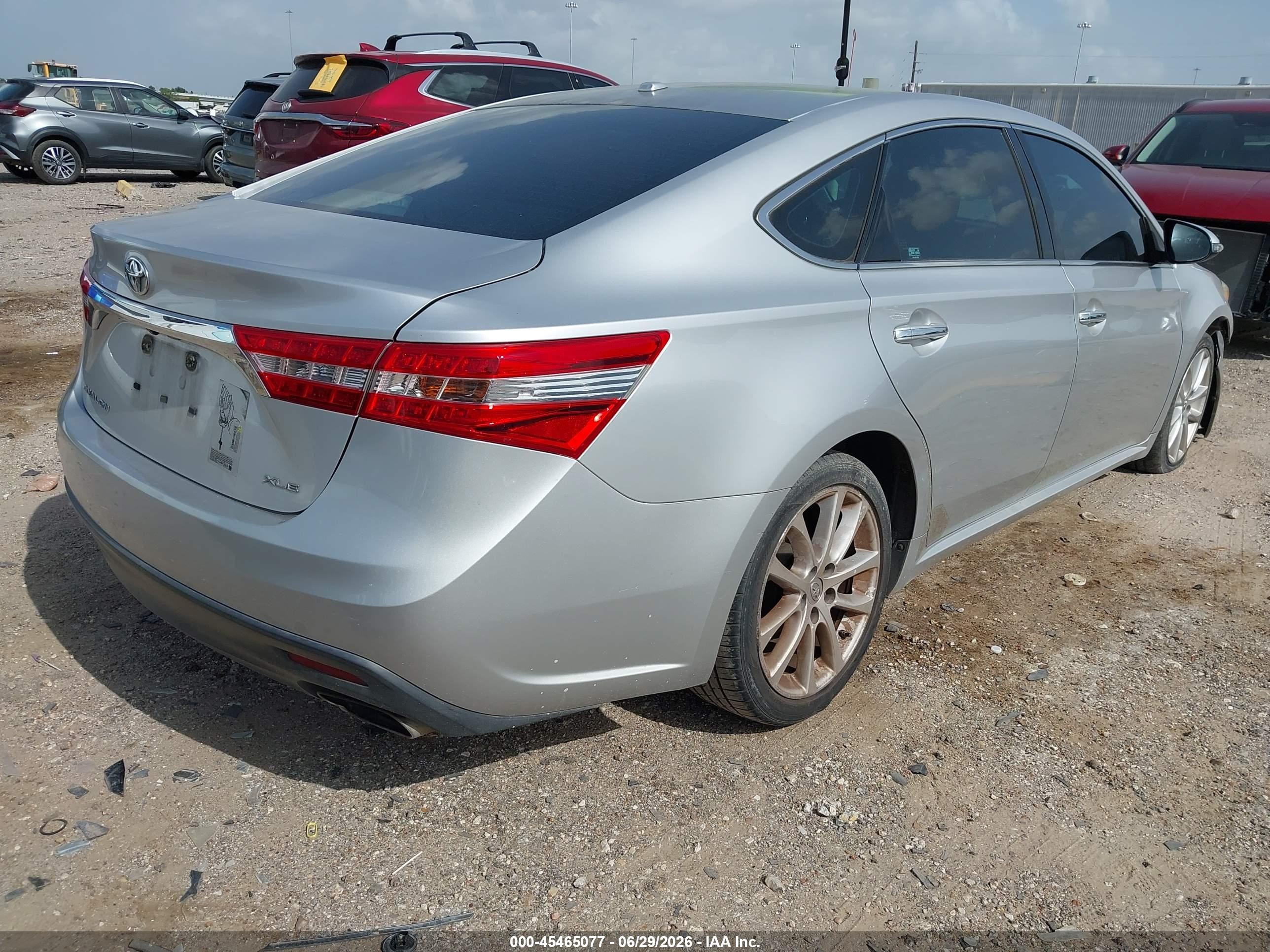 2013 Toyota Avalon Xle Touring Silver vin: 4T1BK1EB6DU062435