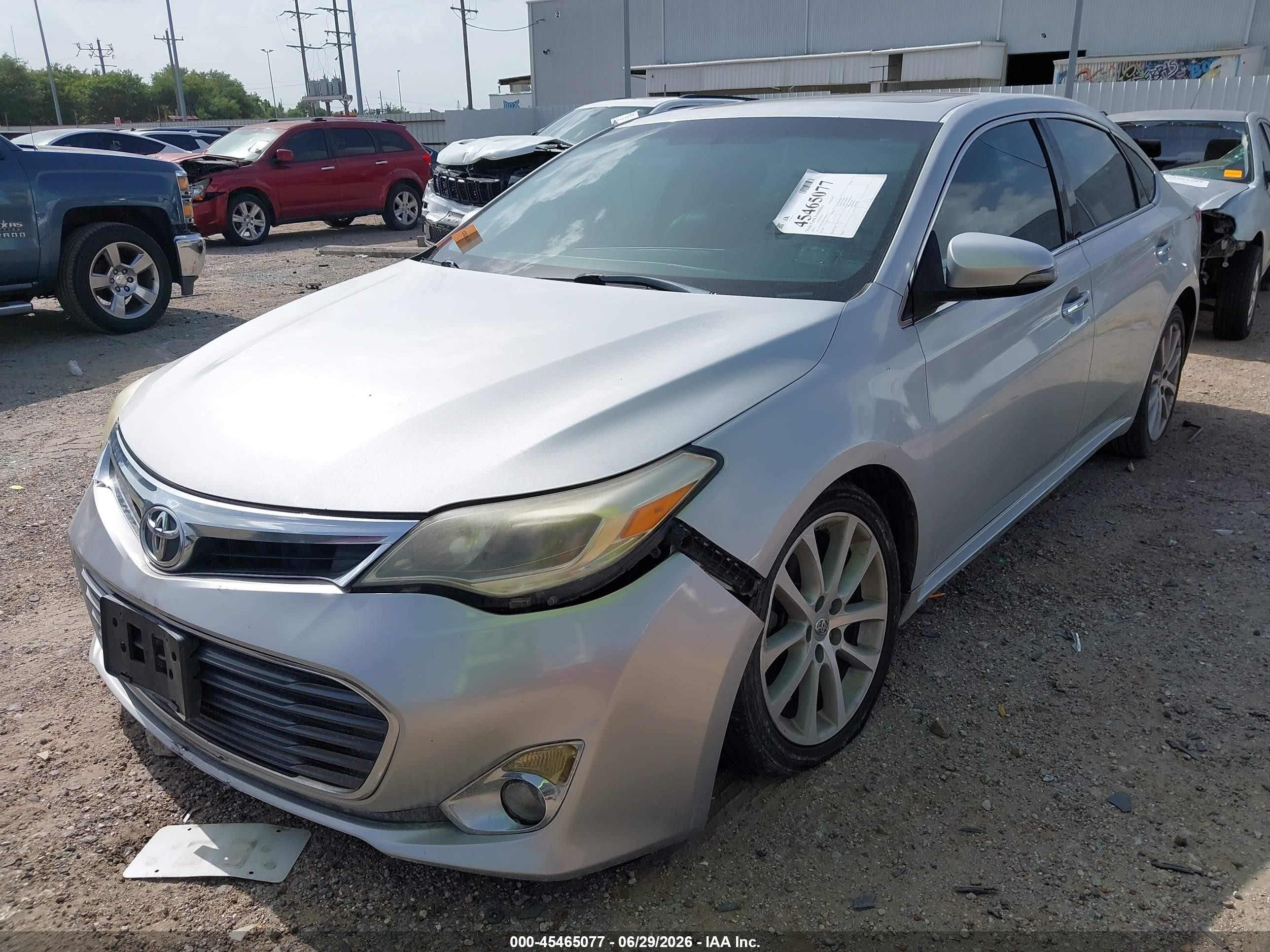 2013 Toyota Avalon Xle Touring Silver vin: 4T1BK1EB6DU062435