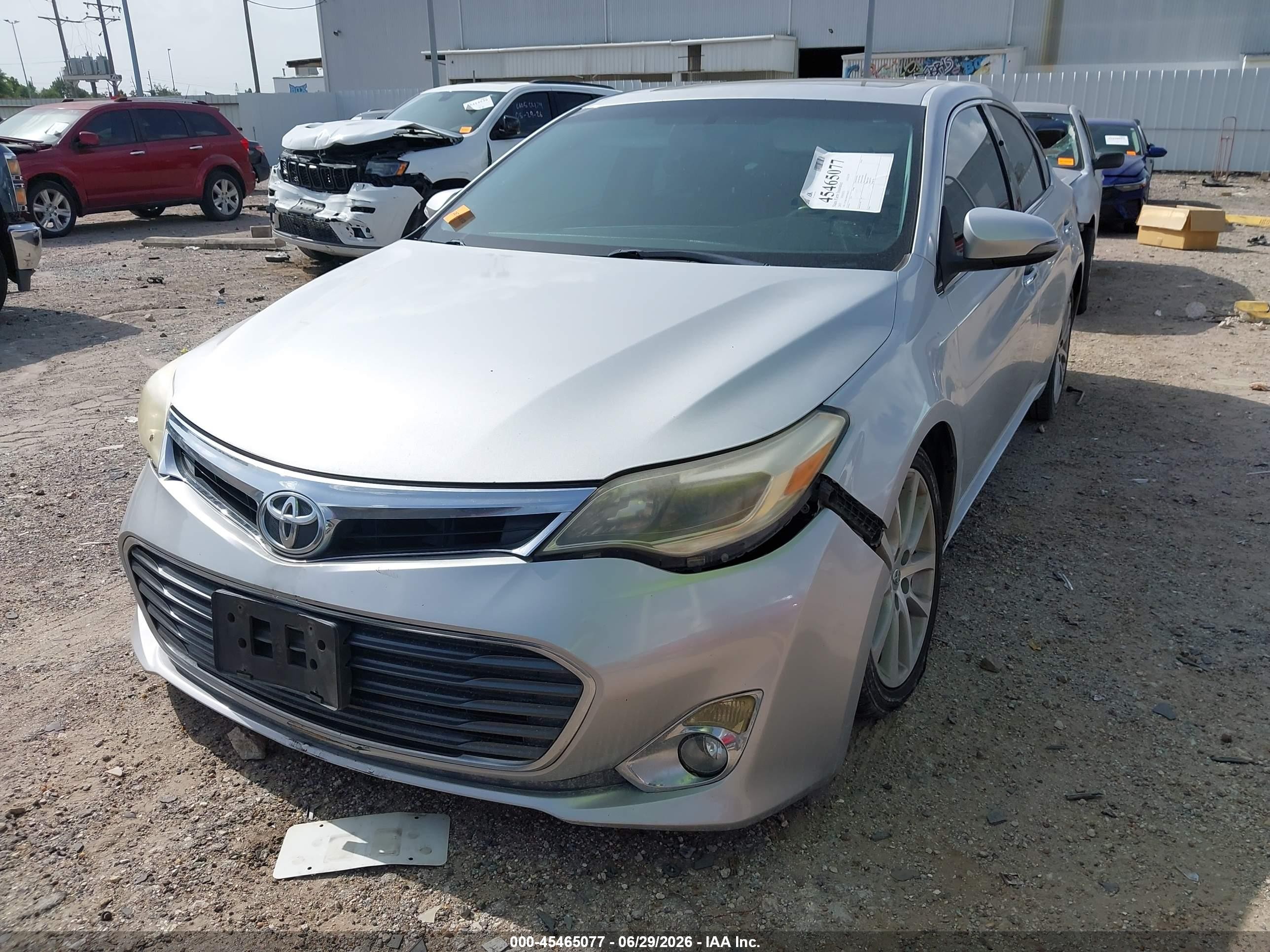 2013 Toyota Avalon Xle Touring Silver vin: 4T1BK1EB6DU062435