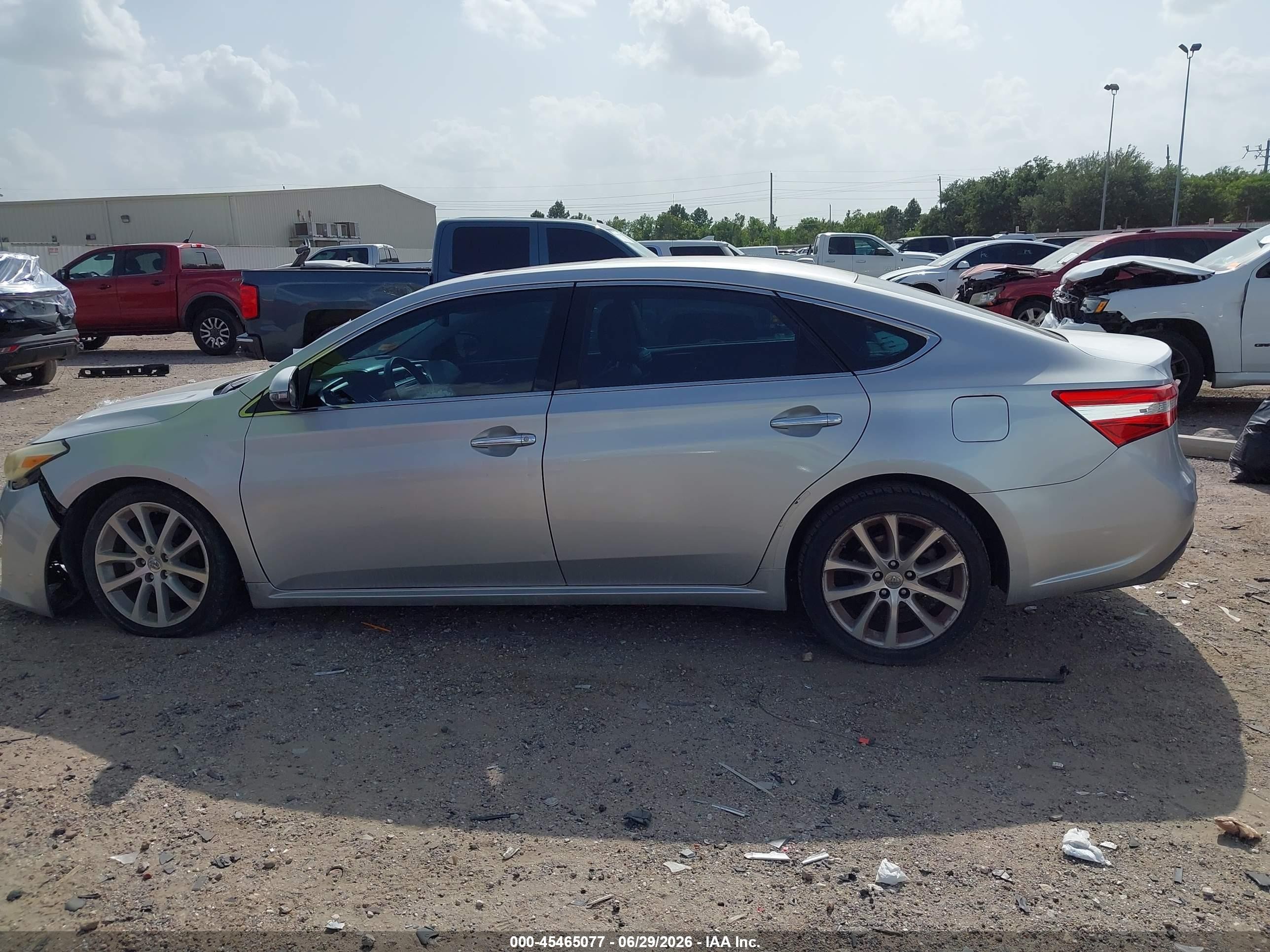 2013 Toyota Avalon Xle Touring Silver vin: 4T1BK1EB6DU062435