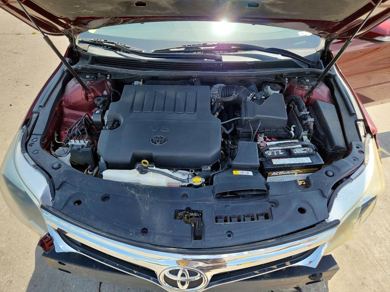 2013 Toyota Avalon Limited Burgundy vin: 4T1BK1EB6DU077243