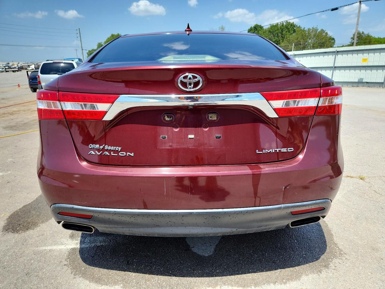 2013 Toyota Avalon Limited Burgundy vin: 4T1BK1EB6DU077243