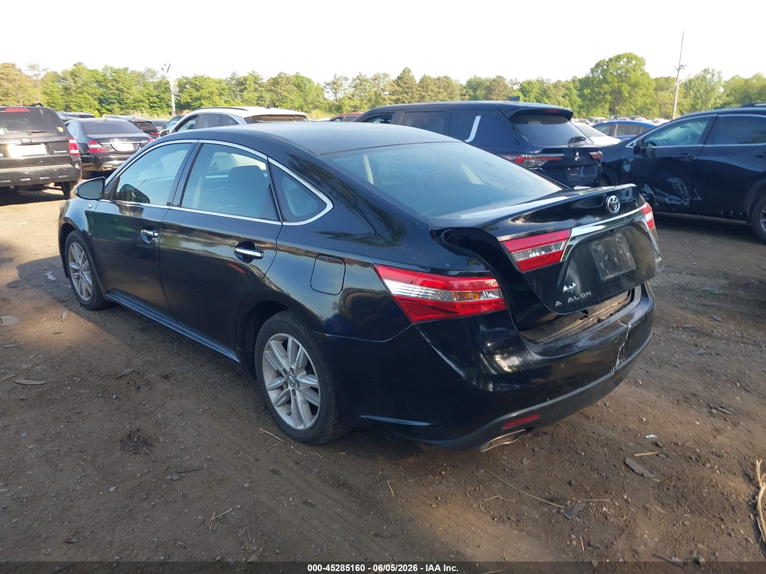 2014 Toyota Avalon Xle Black vin: 4T1BK1EB6EU090303