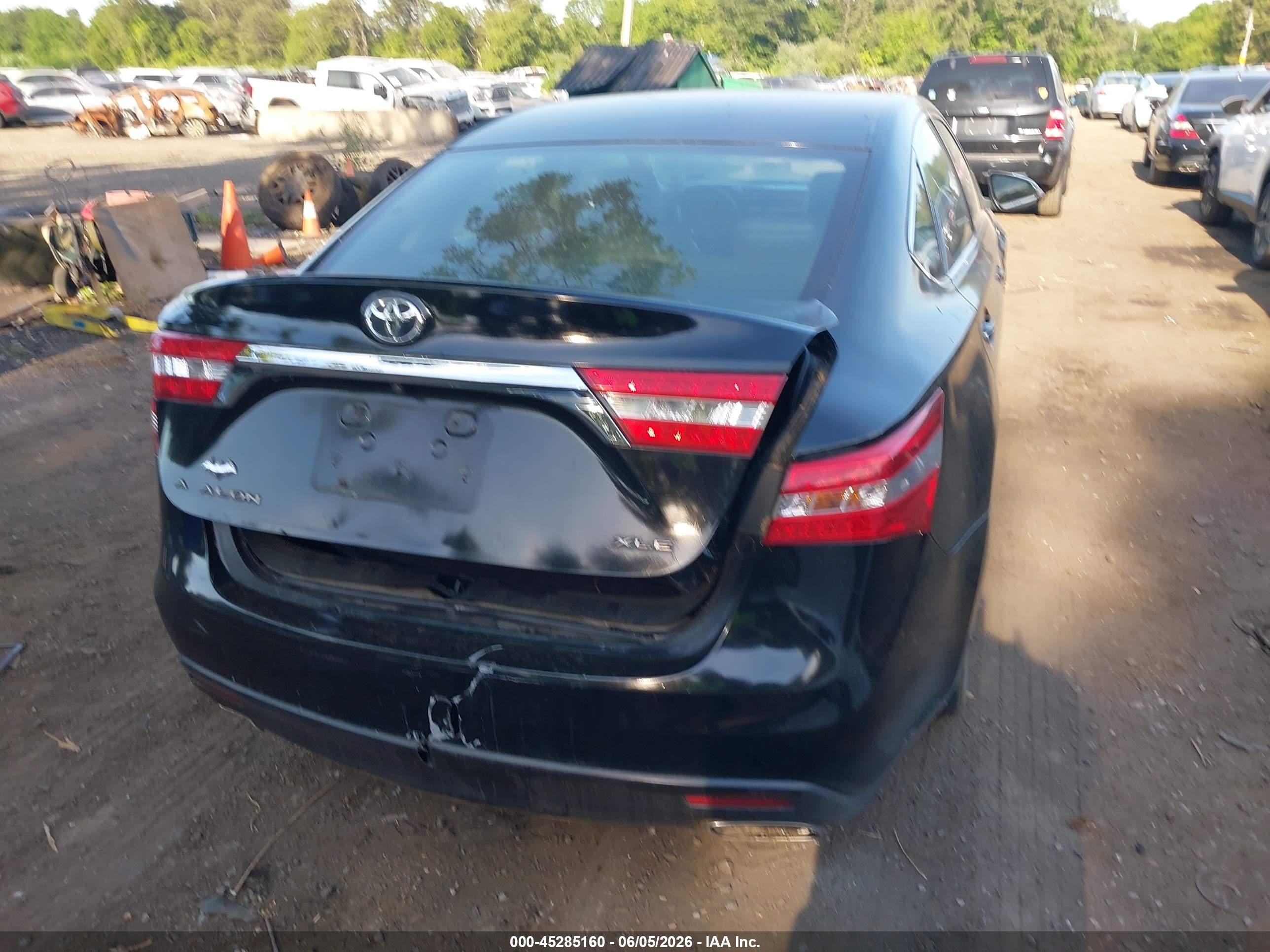 2014 Toyota Avalon Xle Black vin: 4T1BK1EB6EU090303