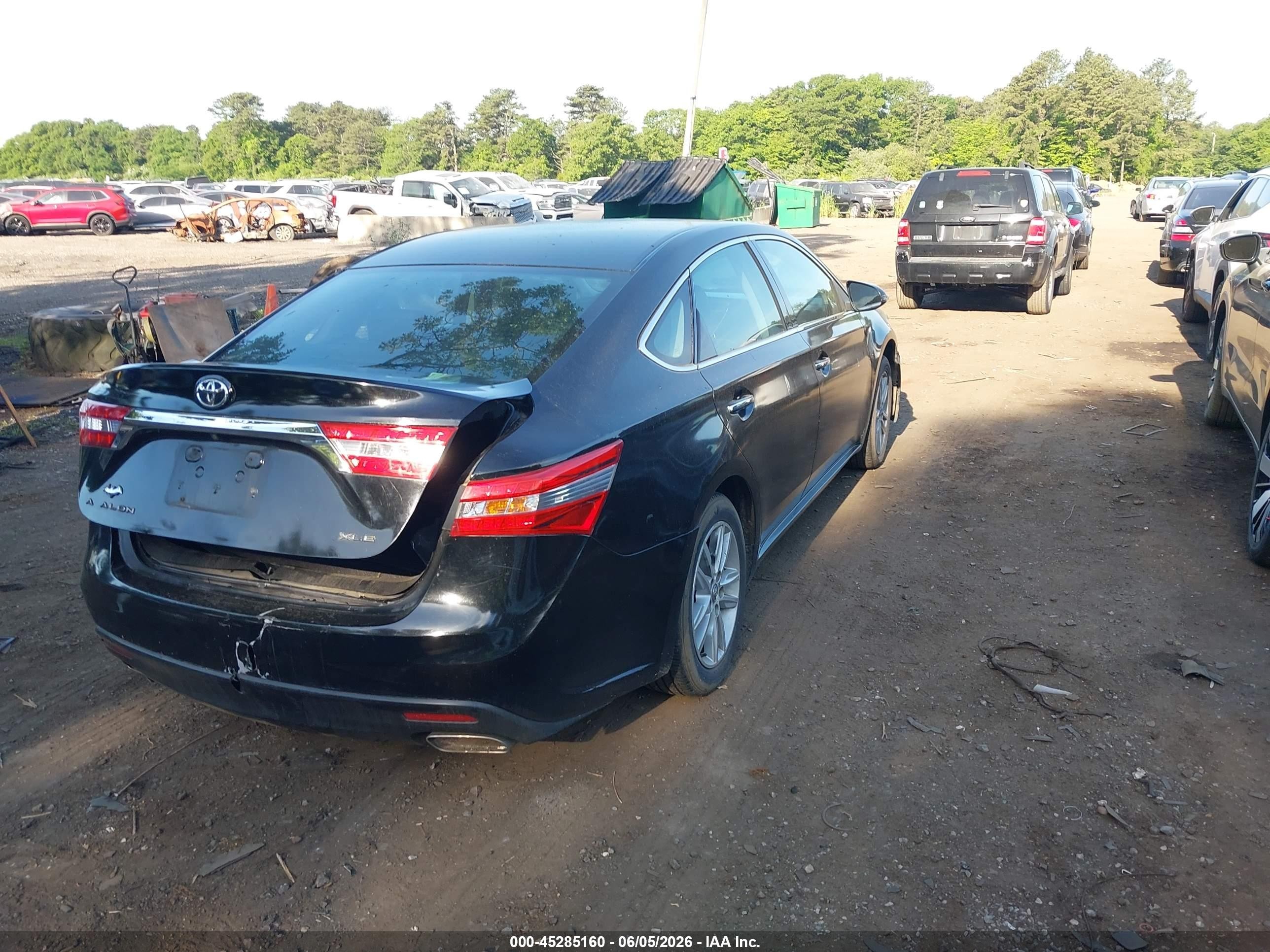 2014 Toyota Avalon Xle Black vin: 4T1BK1EB6EU090303