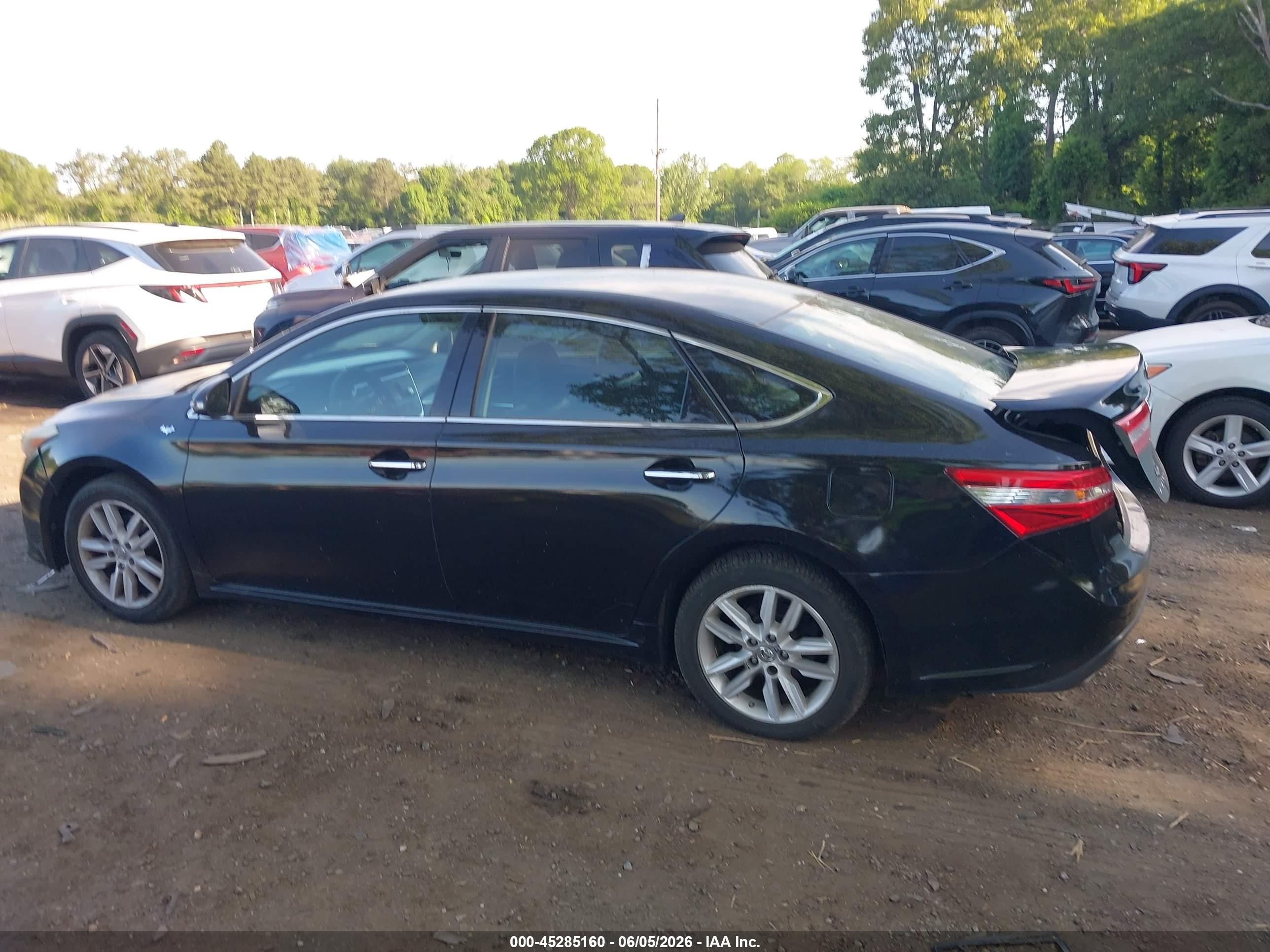 2014 Toyota Avalon Xle Black vin: 4T1BK1EB6EU090303