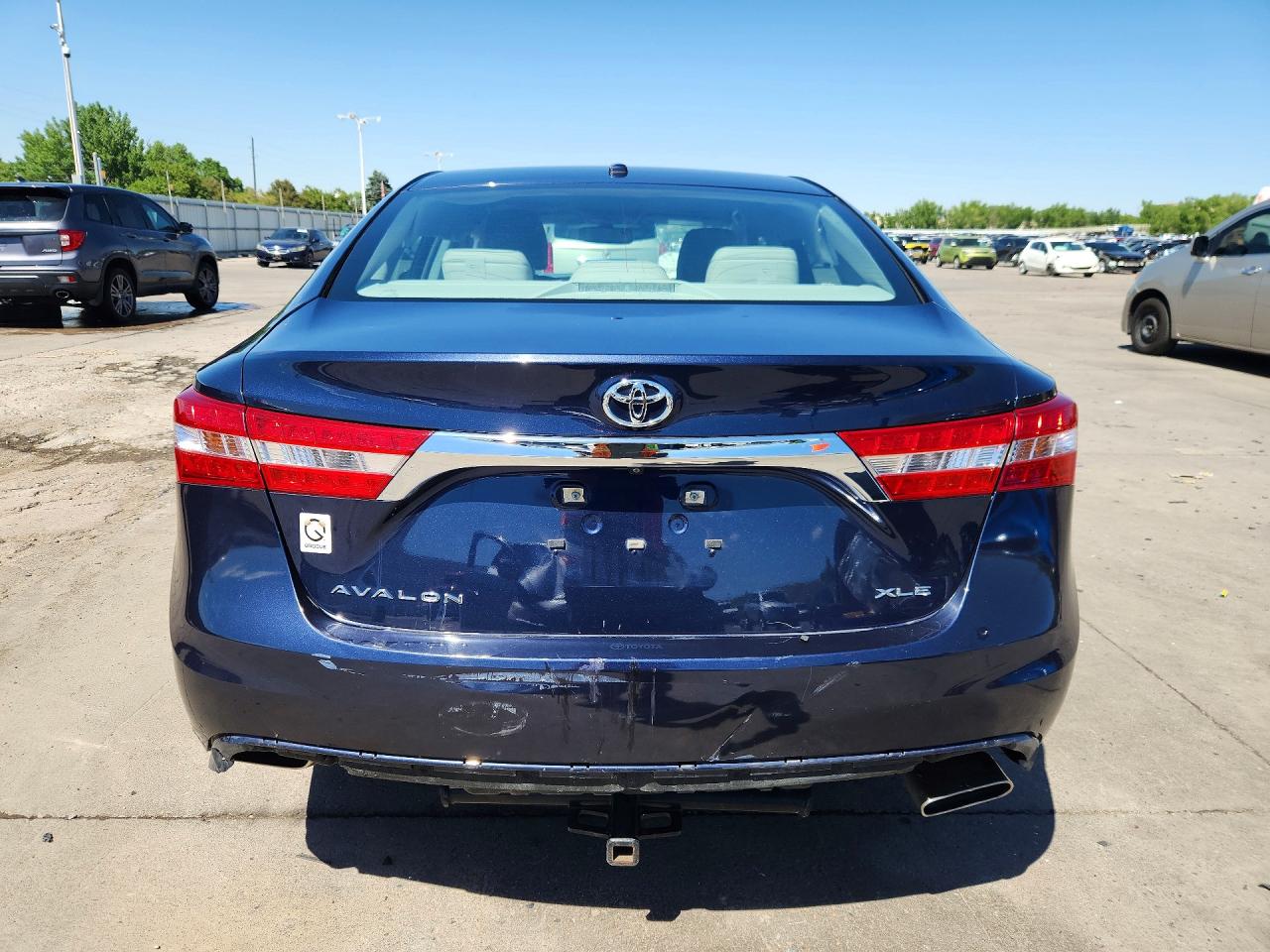 2014 Toyota Avalon Xle Touring Blue vin: 4T1BK1EB6EU093699