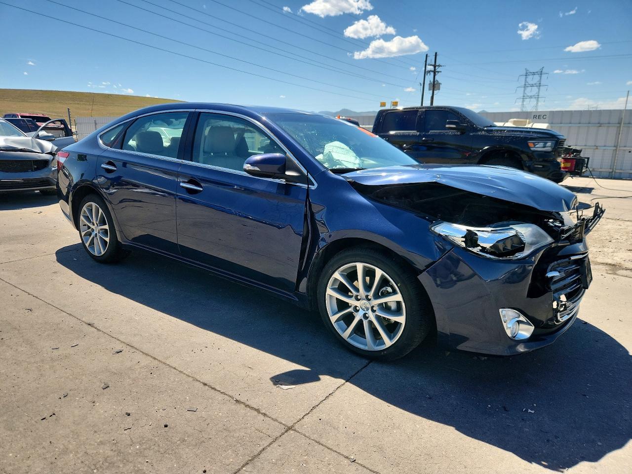 2014 Toyota Avalon Xle Touring Blue vin: 4T1BK1EB6EU093699