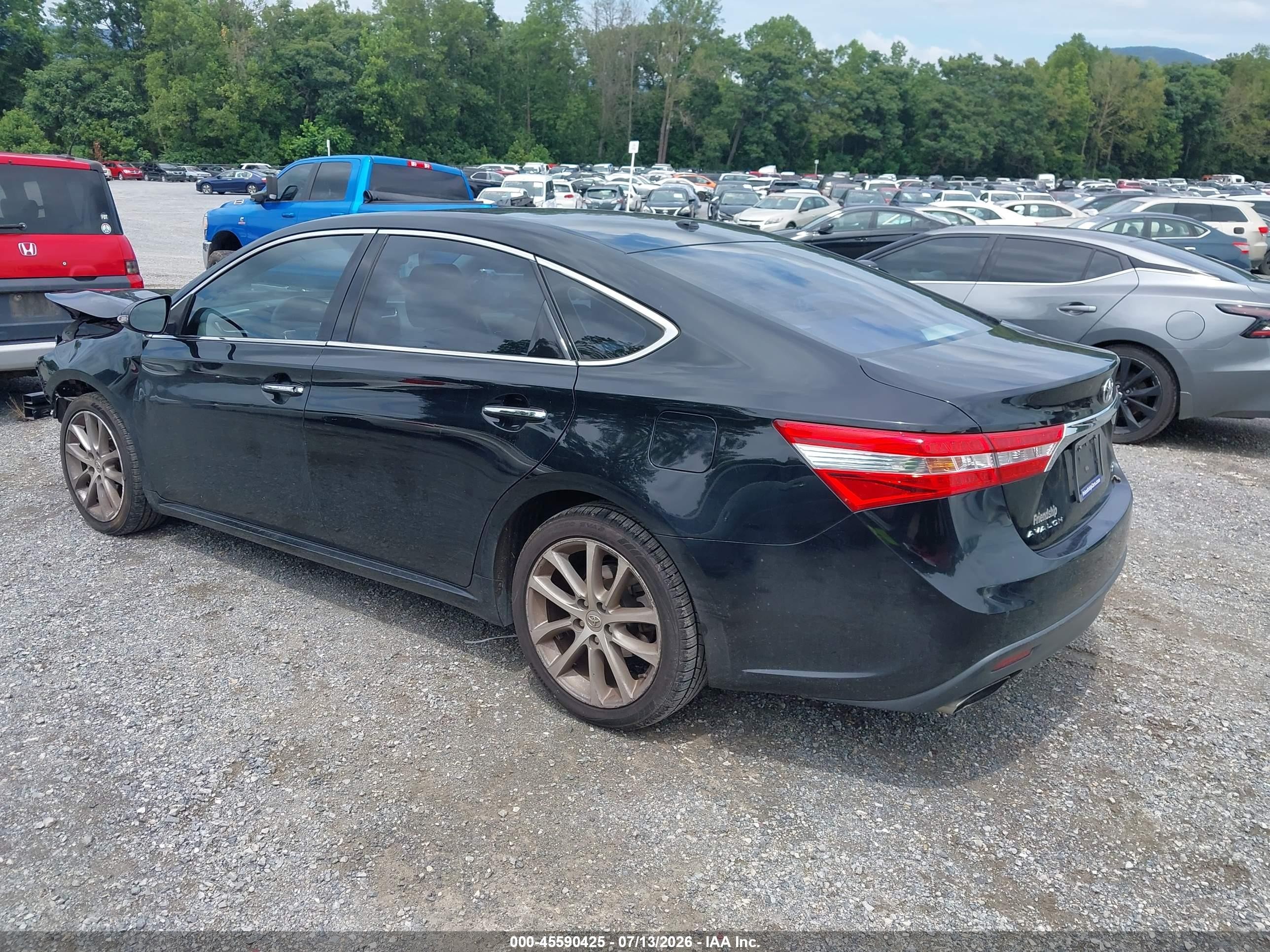 2014 Toyota Avalon   Black vin: 4T1BK1EB6EU094366
