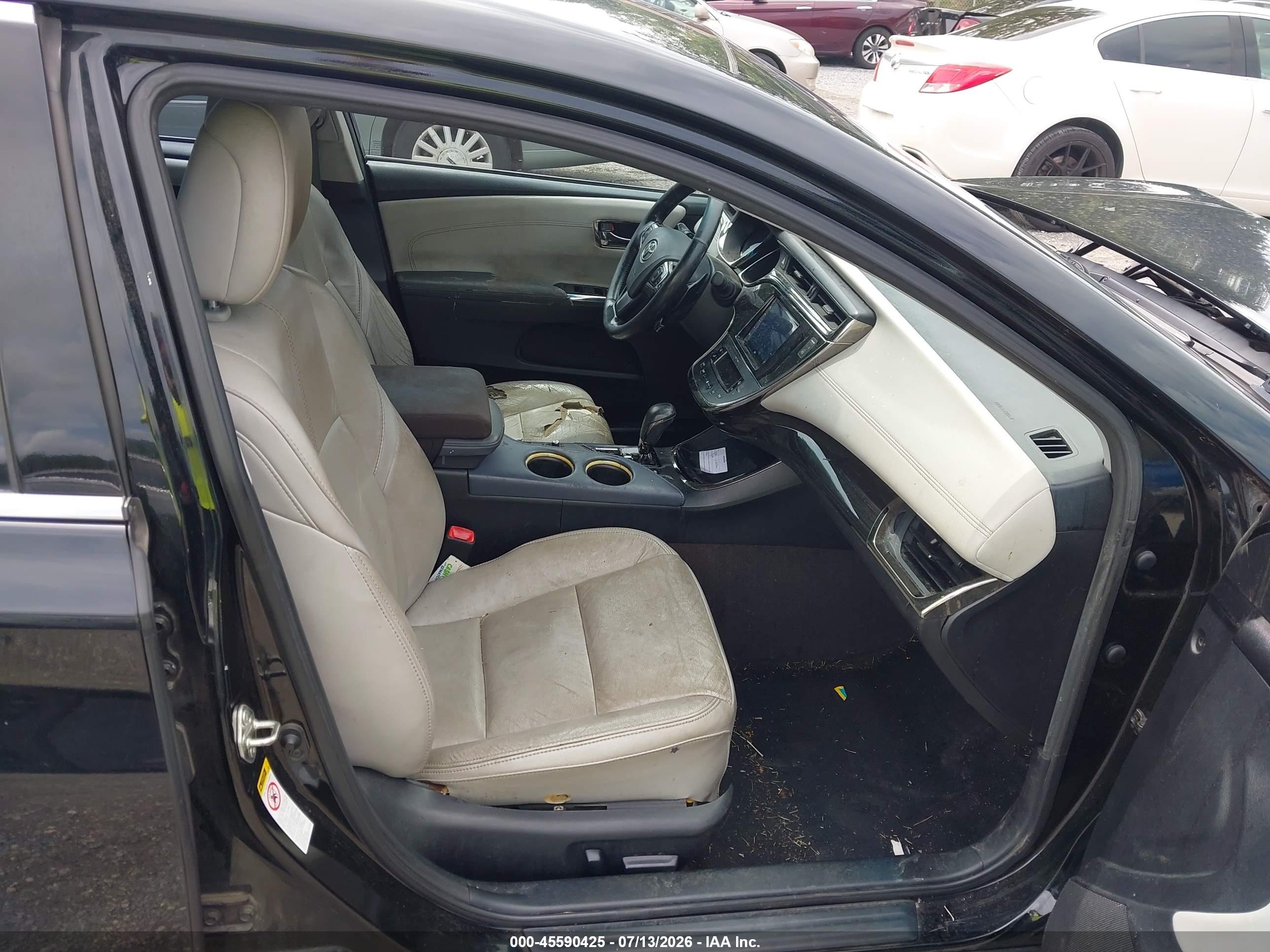 2014 Toyota Avalon   Black vin: 4T1BK1EB6EU094366