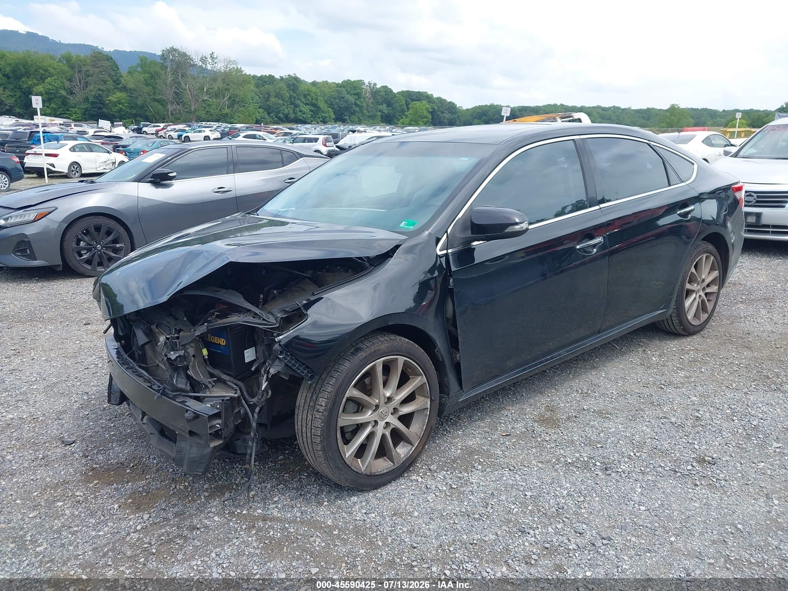 2014 Toyota Avalon   Black vin: 4T1BK1EB6EU094366