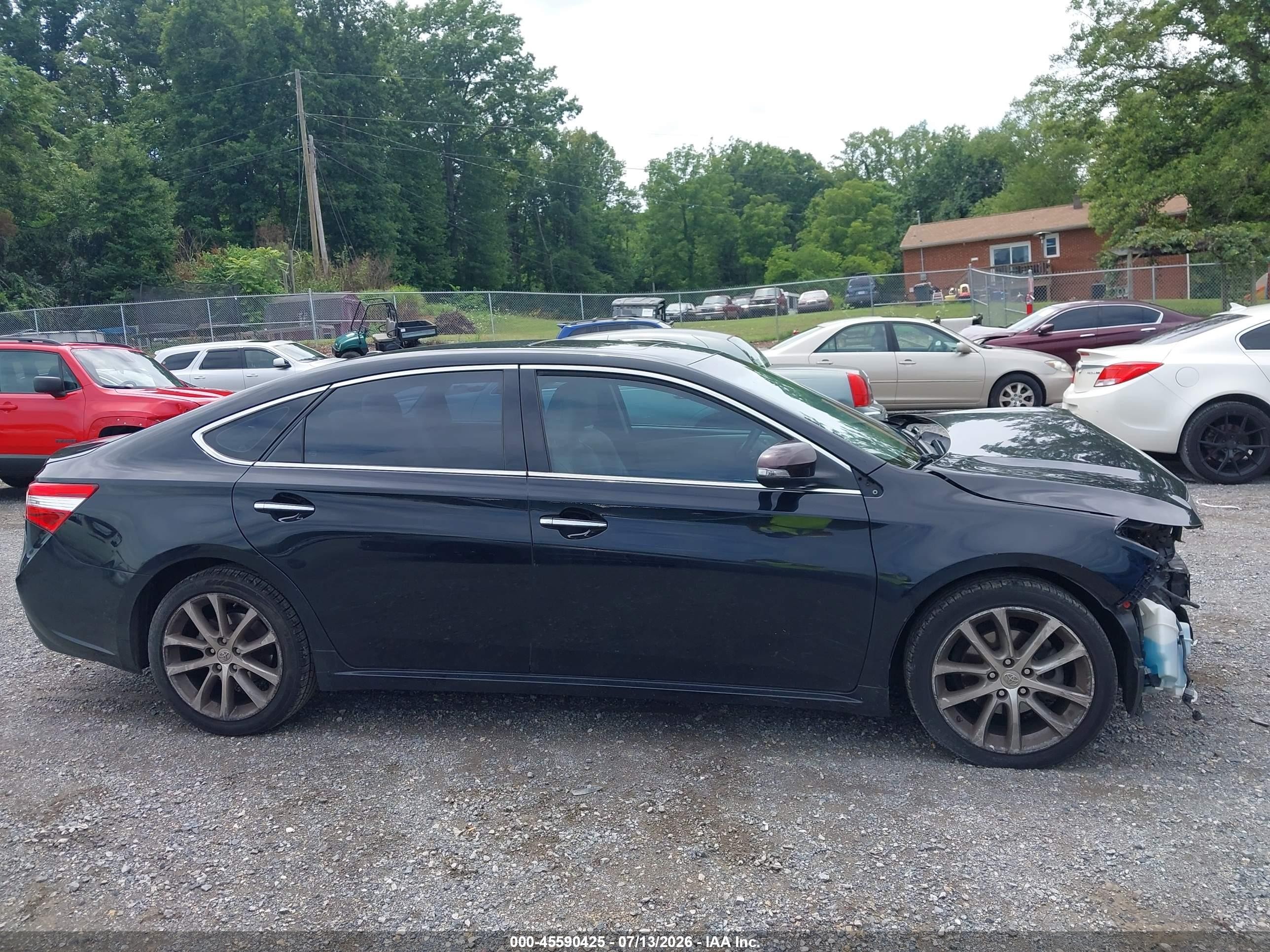 2014 Toyota Avalon   Black vin: 4T1BK1EB6EU094366