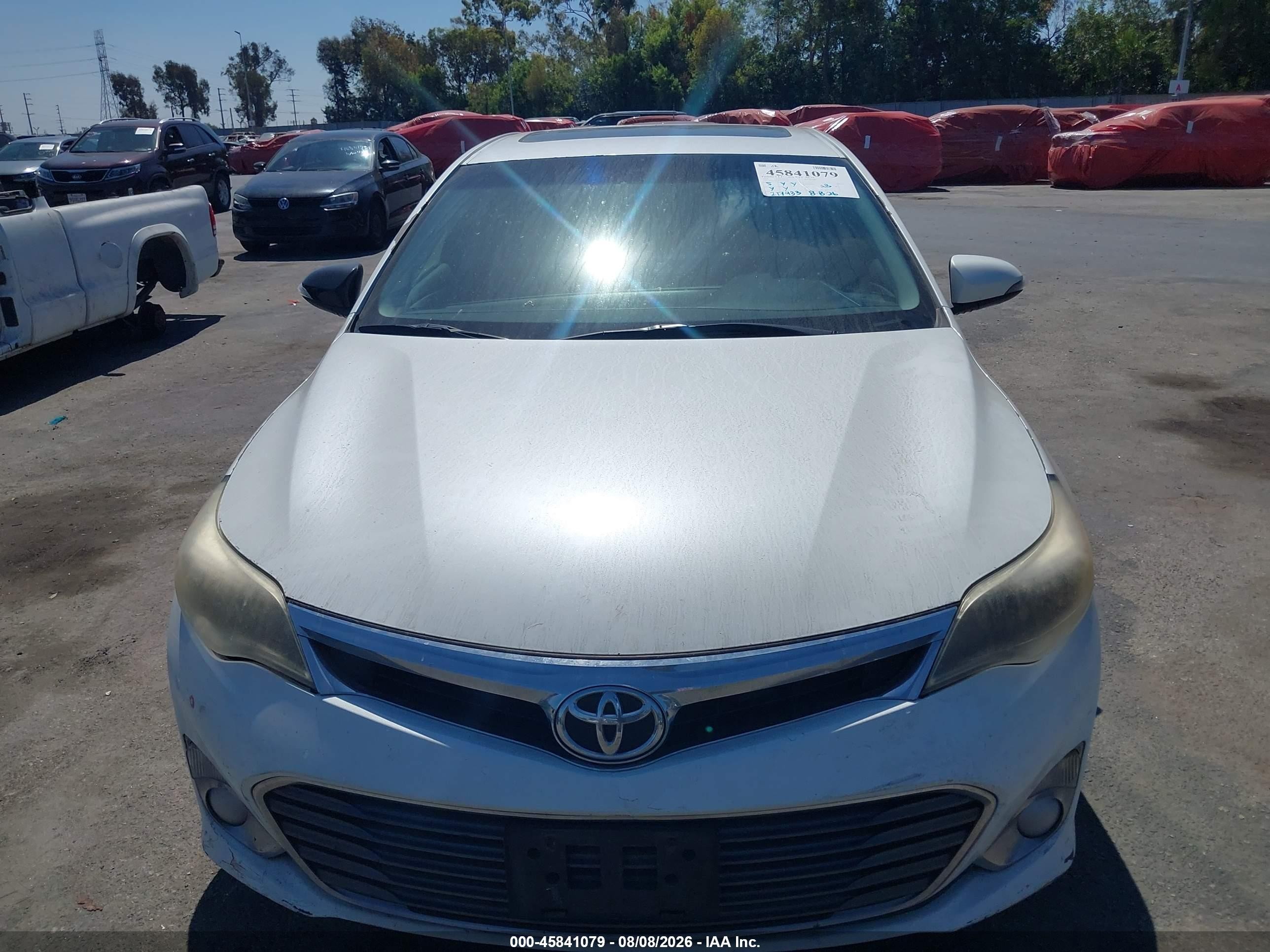 2014 Toyota Avalon Limited Yellow vin: 4T1BK1EB6EU095386