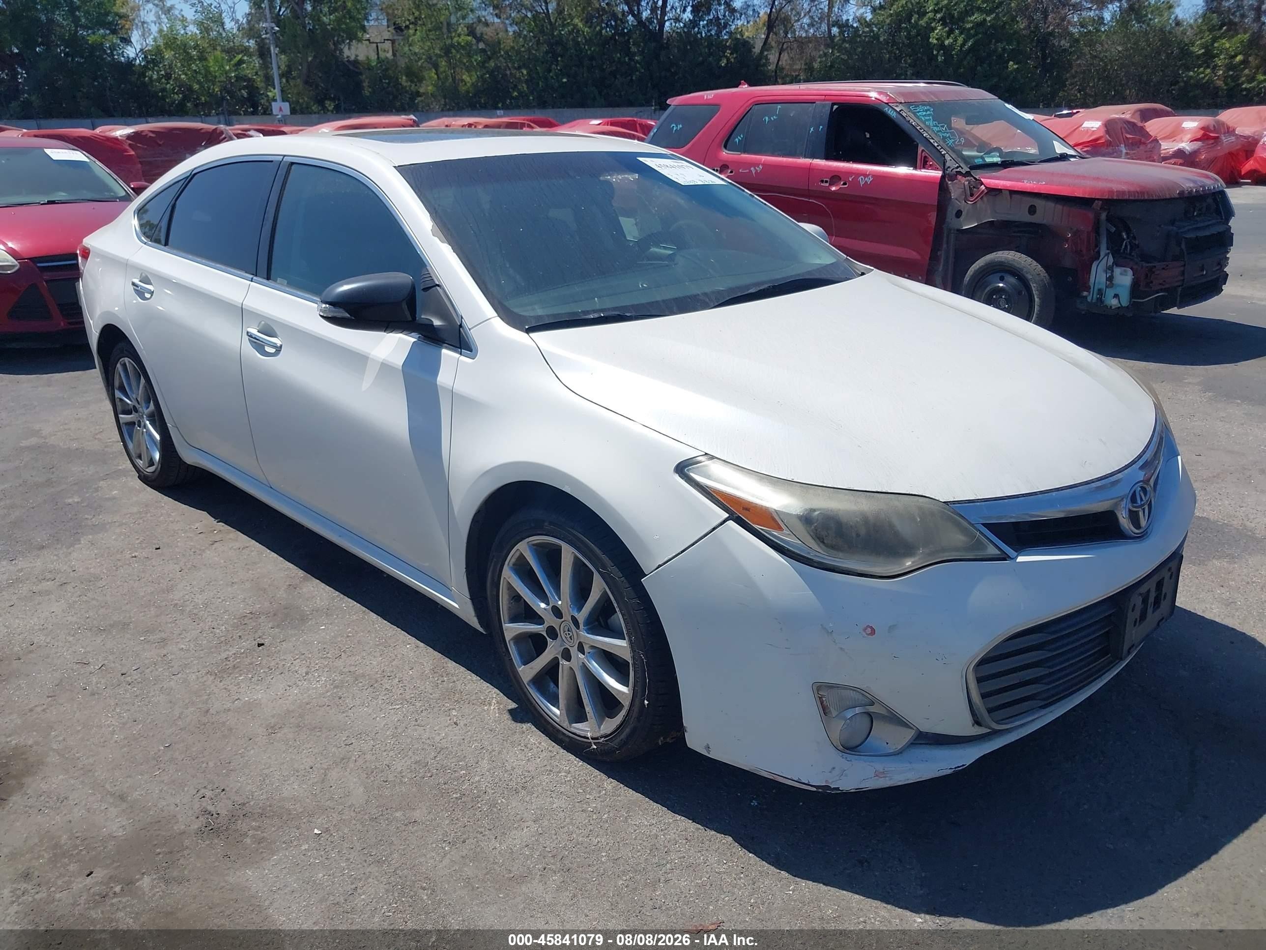2014 Toyota Avalon Limited Yellow vin: 4T1BK1EB6EU095386