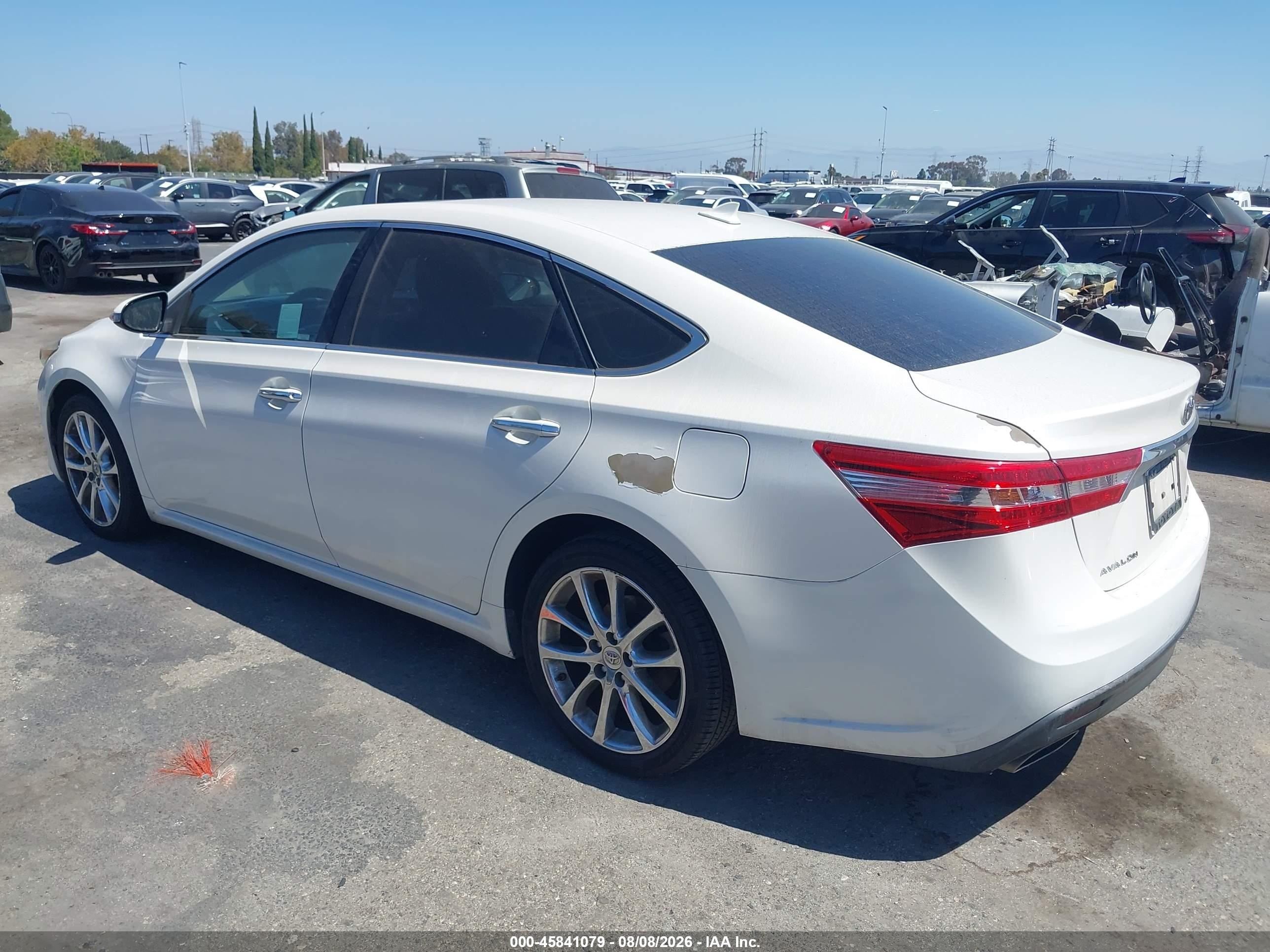 2014 Toyota Avalon Limited Yellow vin: 4T1BK1EB6EU095386