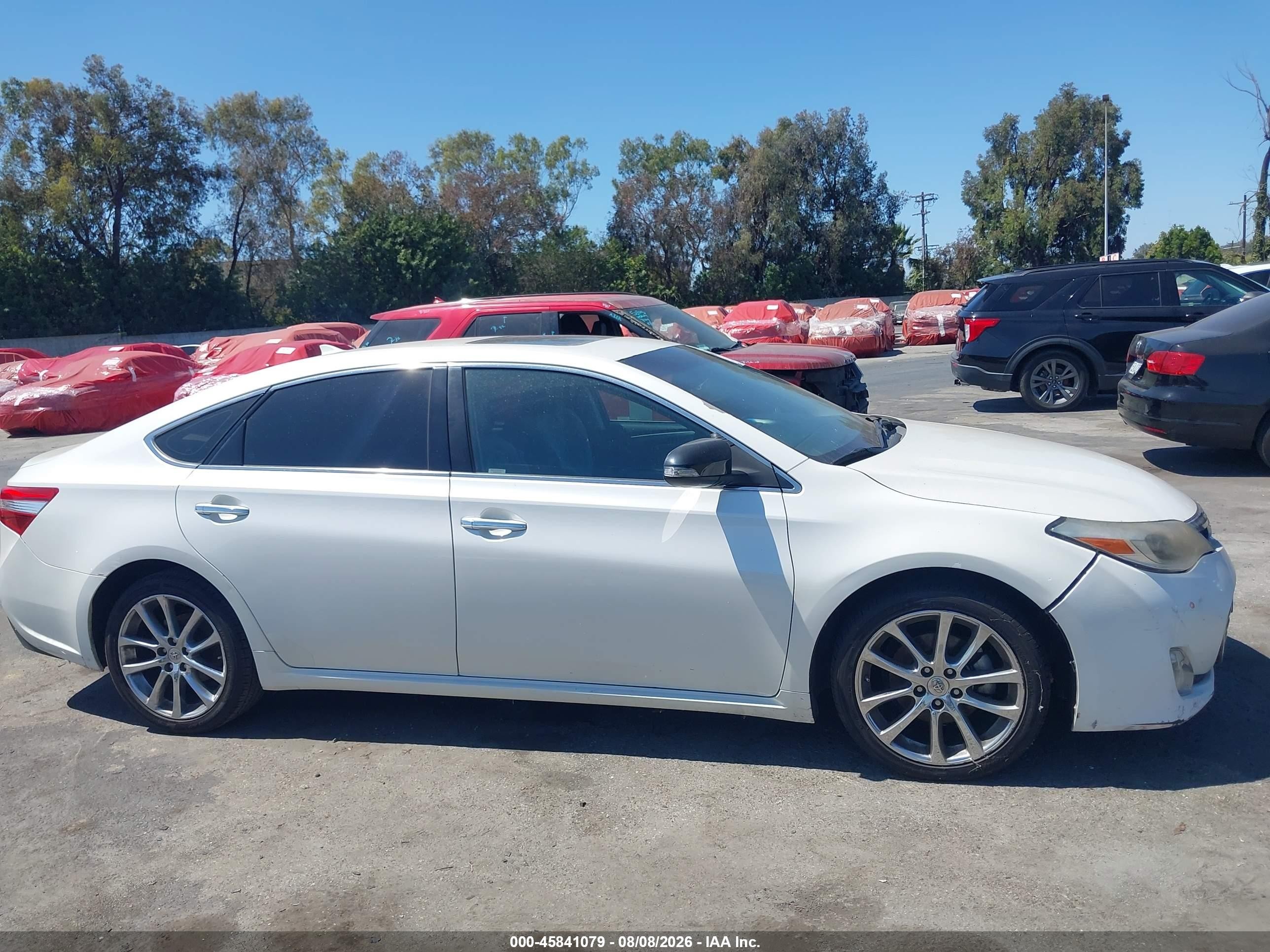 2014 Toyota Avalon Limited Yellow vin: 4T1BK1EB6EU095386